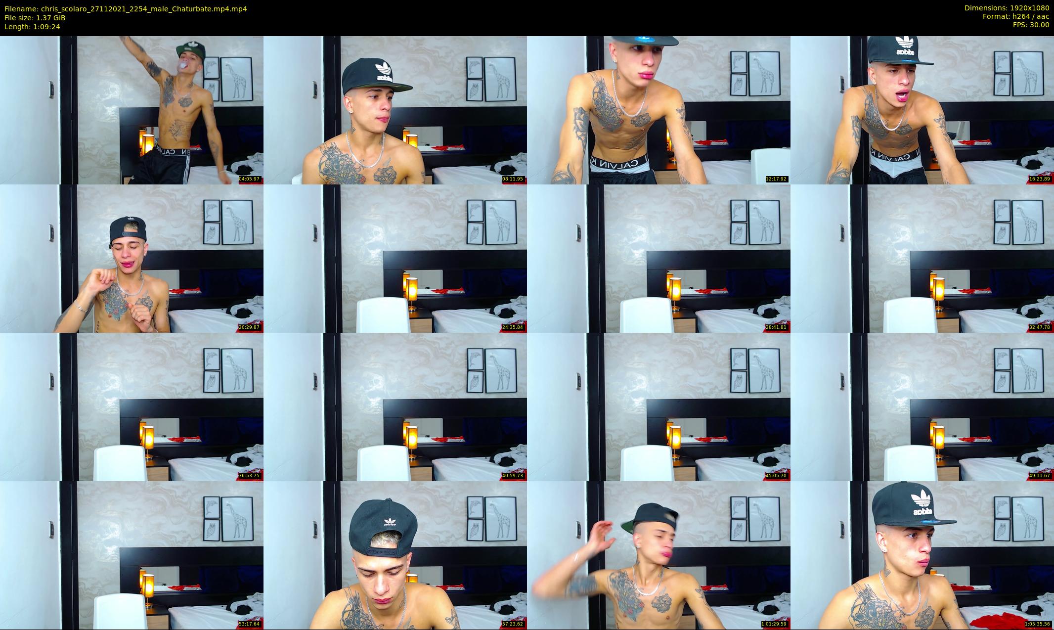 chris_scolaro — 70 minute Chaturbate male cam show recording, 1080p, Nov 27, 2021