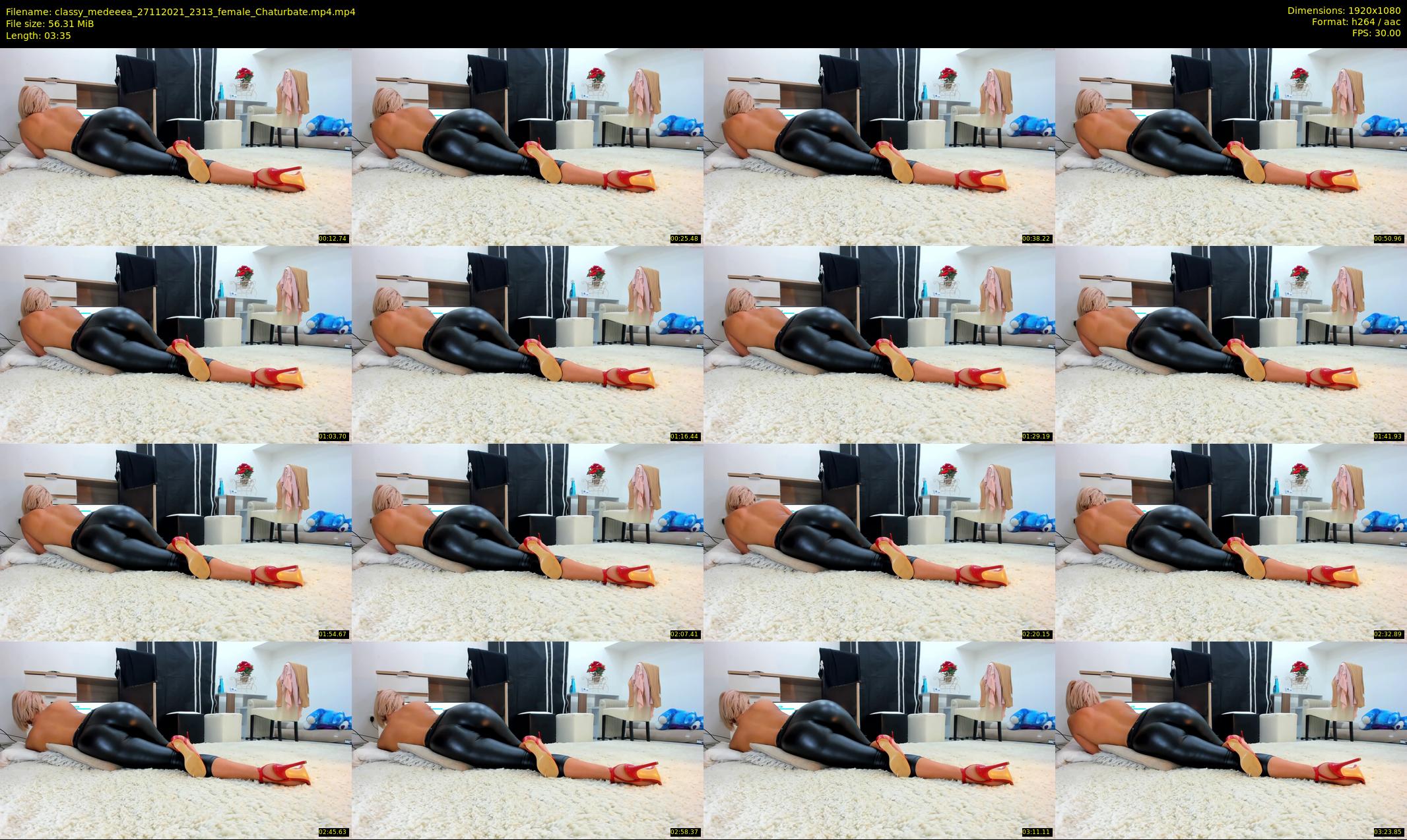 classy_medeeea — 4 minute Chaturbate female cam show recording, 1080p, Nov 27, 2021