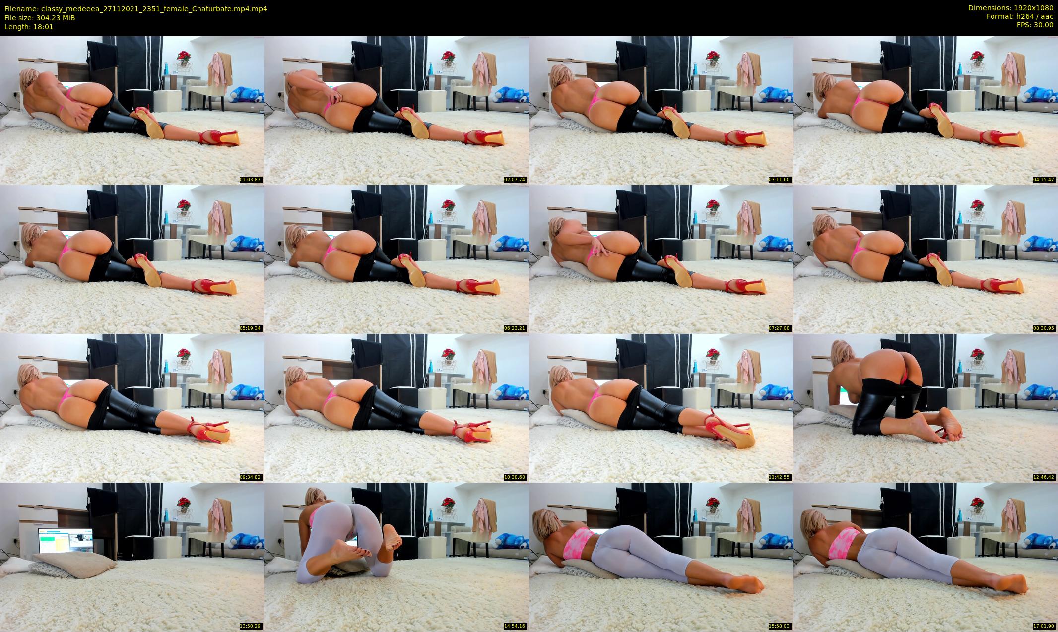 classy_medeeea — 19 minute Chaturbate female cam show recording, 1080p, Nov 27, 2021
