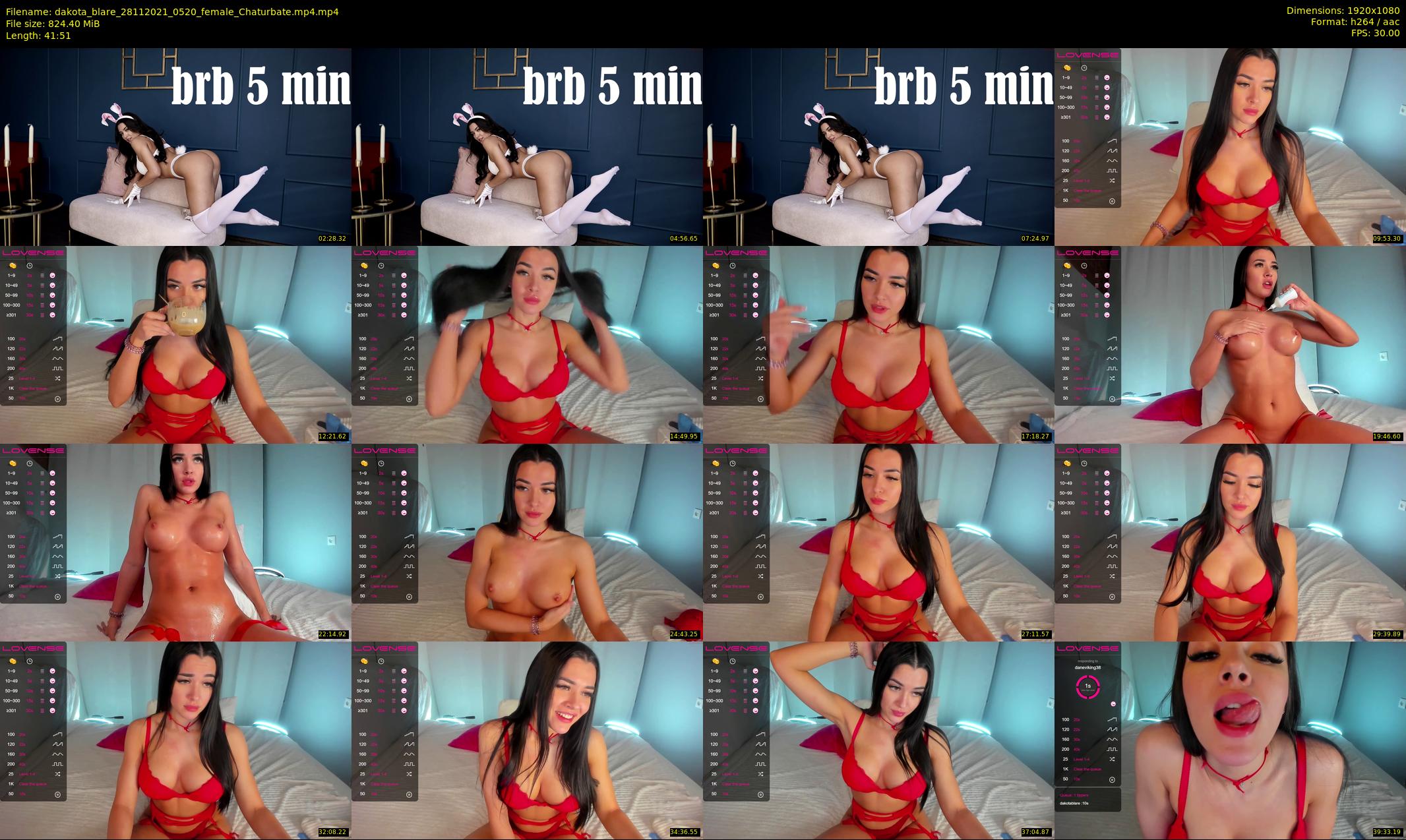 dakota_blare — 42 minute Chaturbate female cam show recording, 1080p, Nov 28, 2021