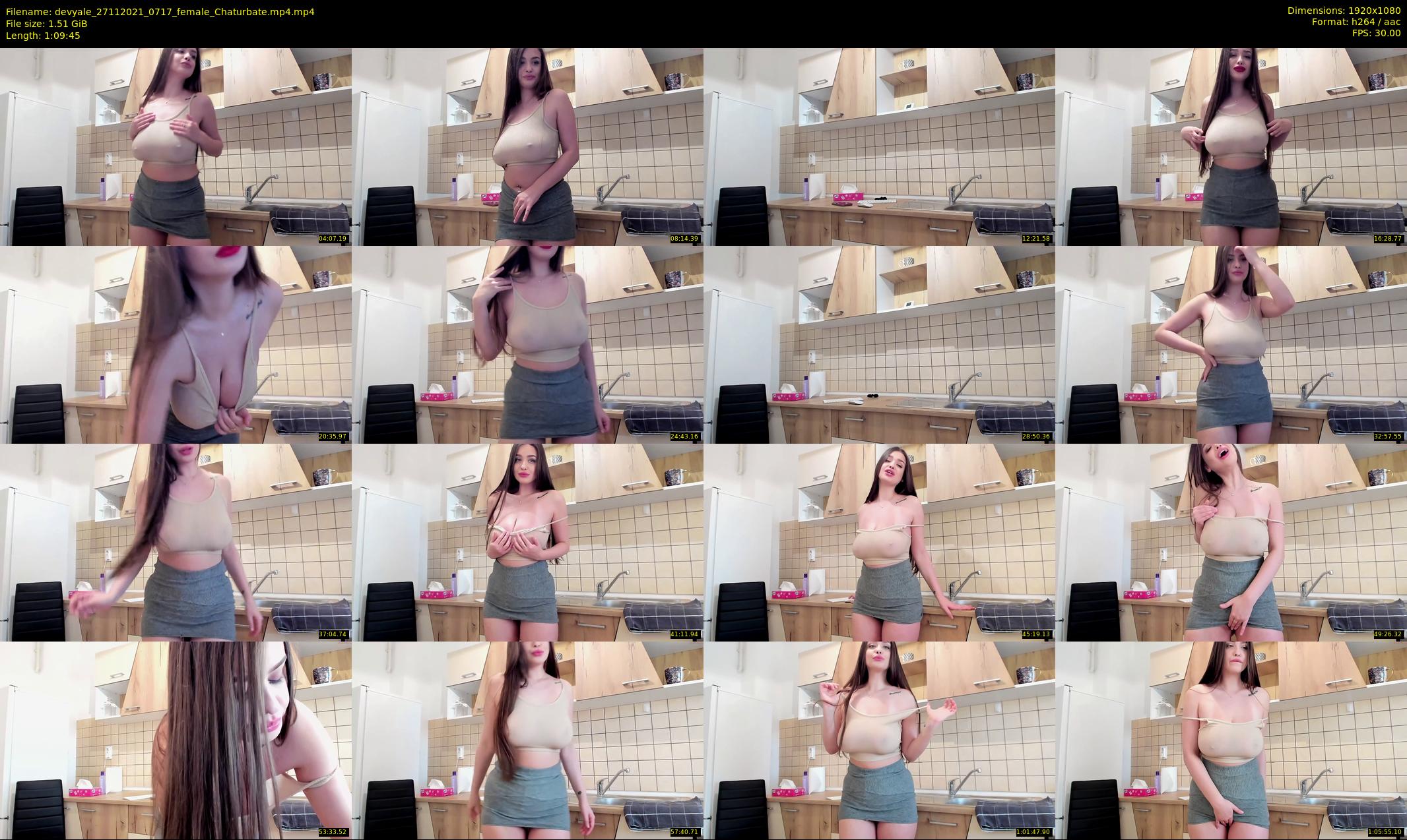 devyale — 70 minute Chaturbate female cam show recording, 1080p, Nov 27, 2021