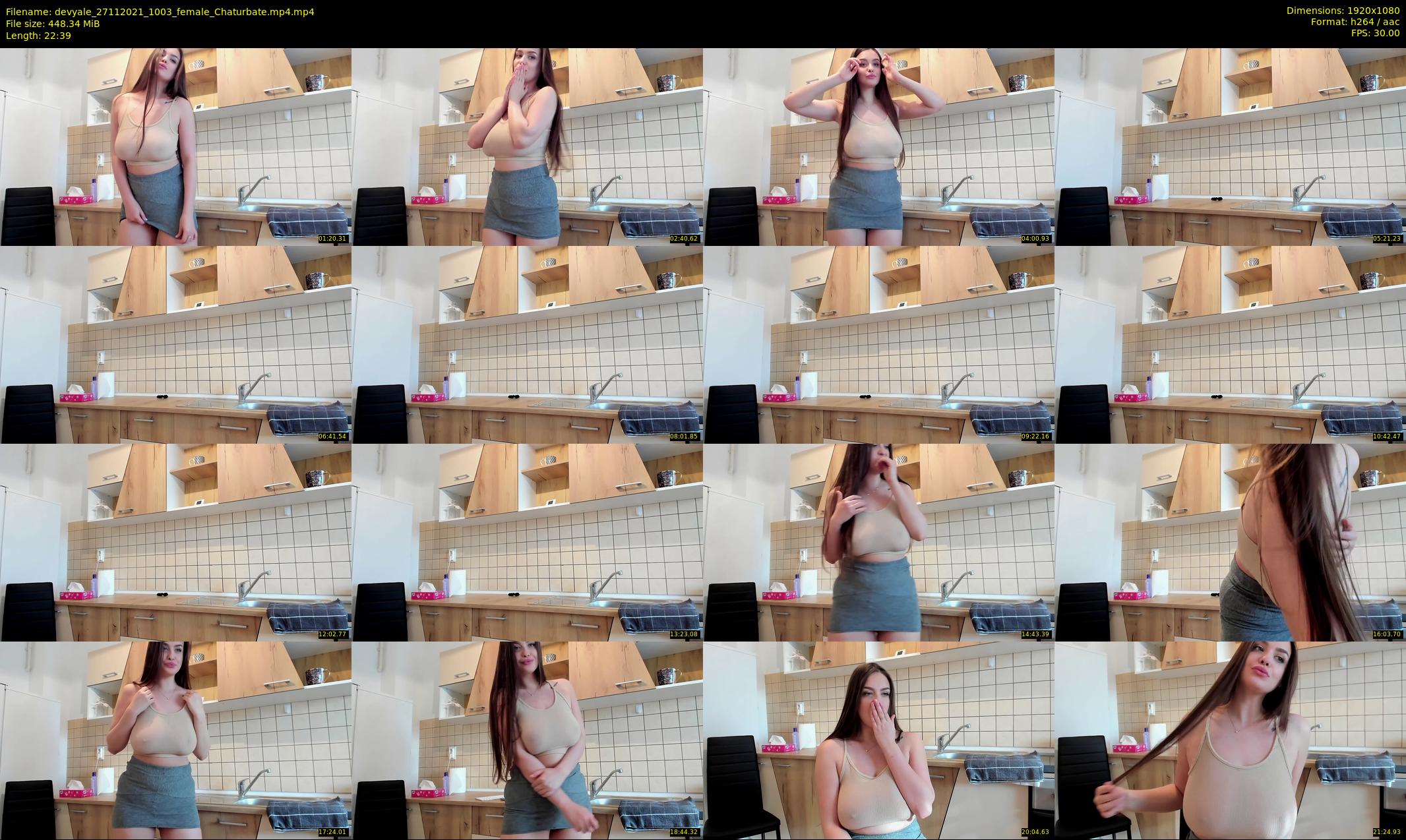 devyale — 23 minute Chaturbate female cam show recording, 1080p, Nov 27, 2021