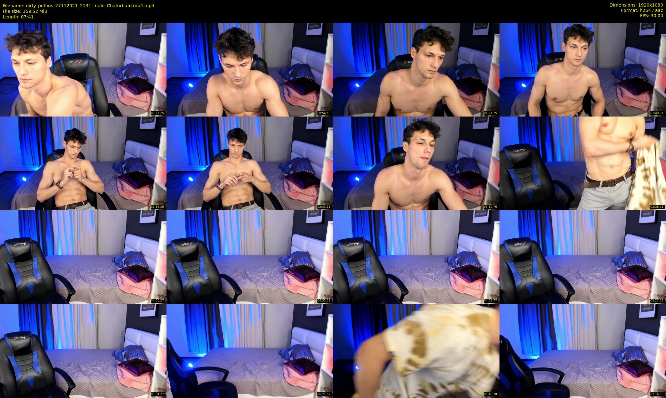 dirty_pothos — 8 minute Chaturbate male cam show recording, 1080p, Nov 27, 2021