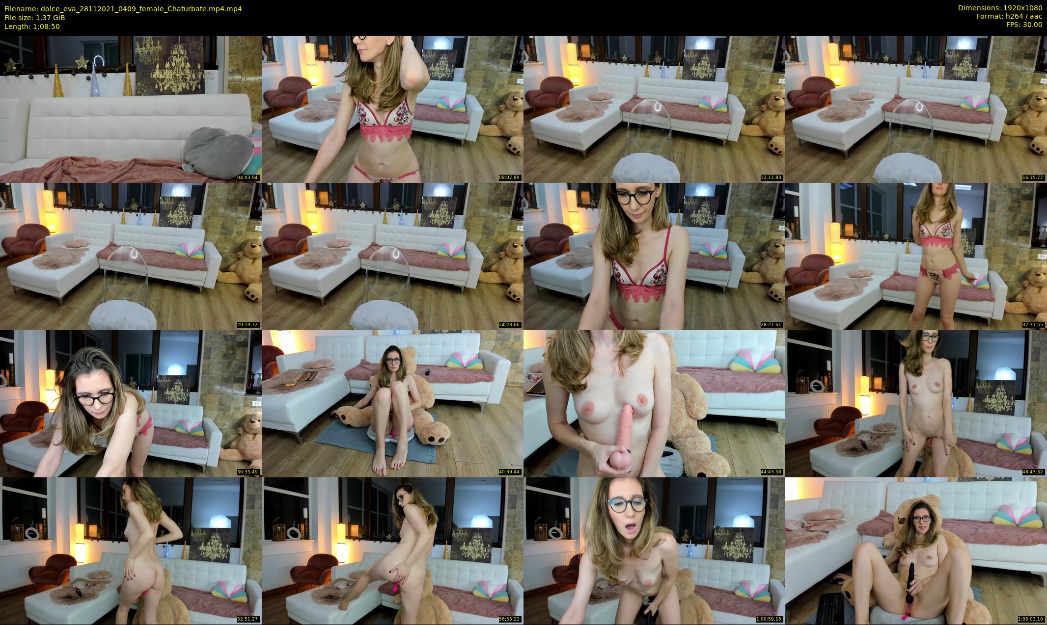 dolce_eva — 69 minute Chaturbate female cam show recording, 1080p, Nov 28, 2021