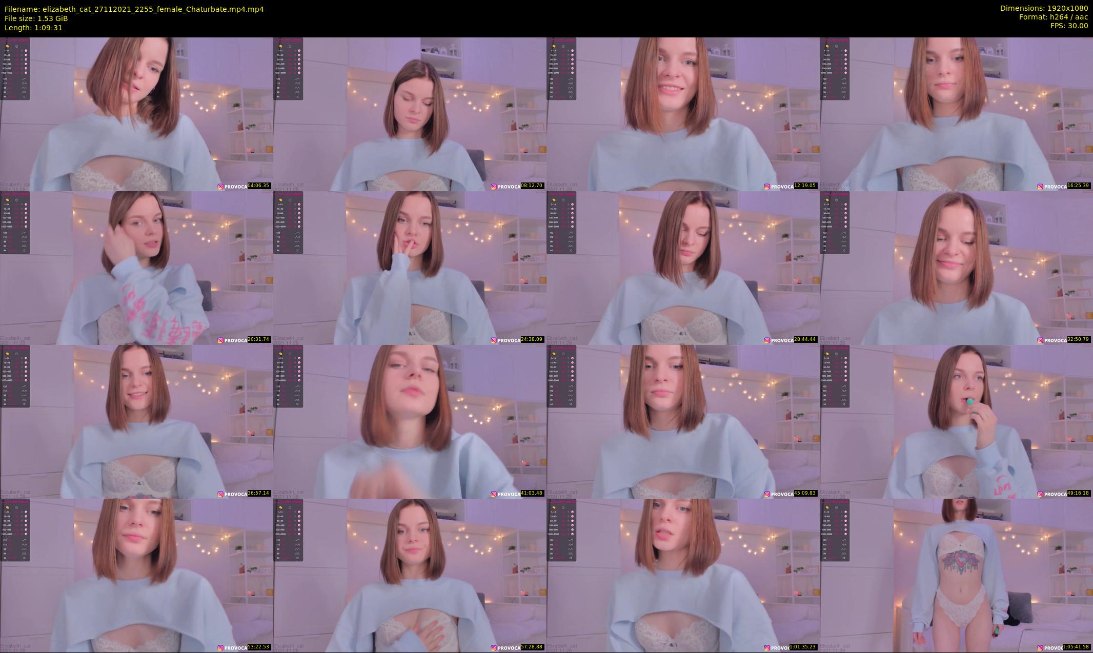 elizabeth_cat — 70 minute Chaturbate female cam show recording, 1080p, Nov 27, 2021