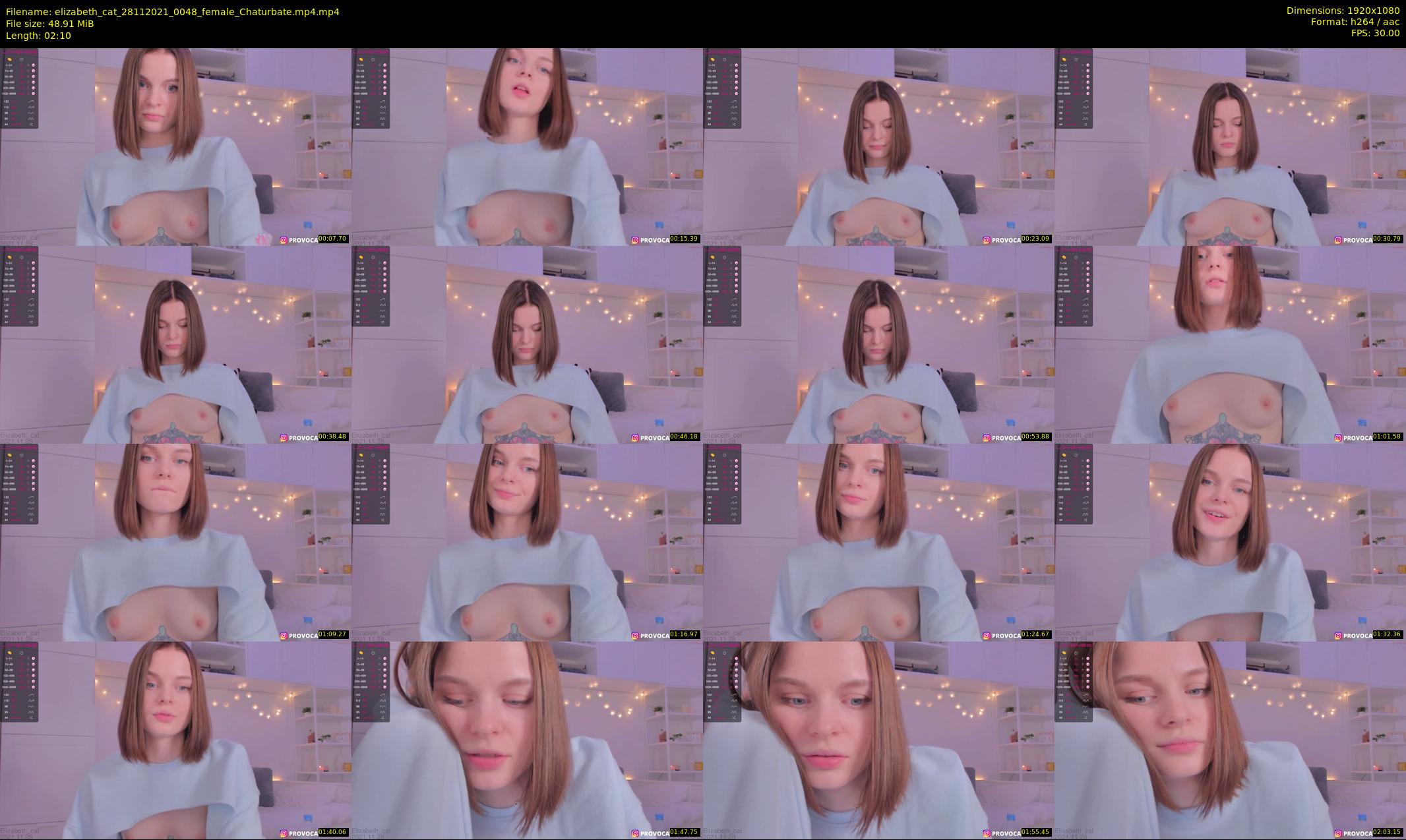 elizabeth_cat — 3 minute Chaturbate female cam show recording, 1080p, Nov 28, 2021