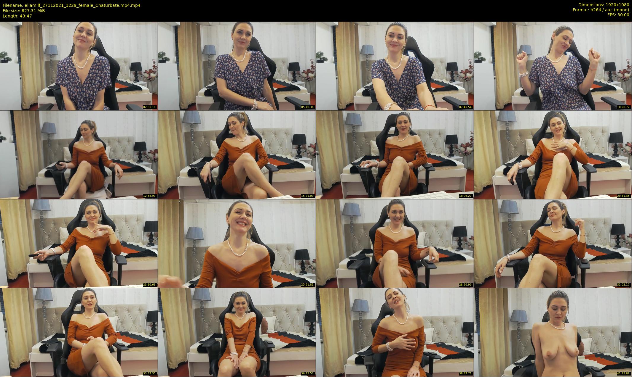 ellamilf — 44 minute Chaturbate female cam show recording, 1080p, Nov 27, 2021