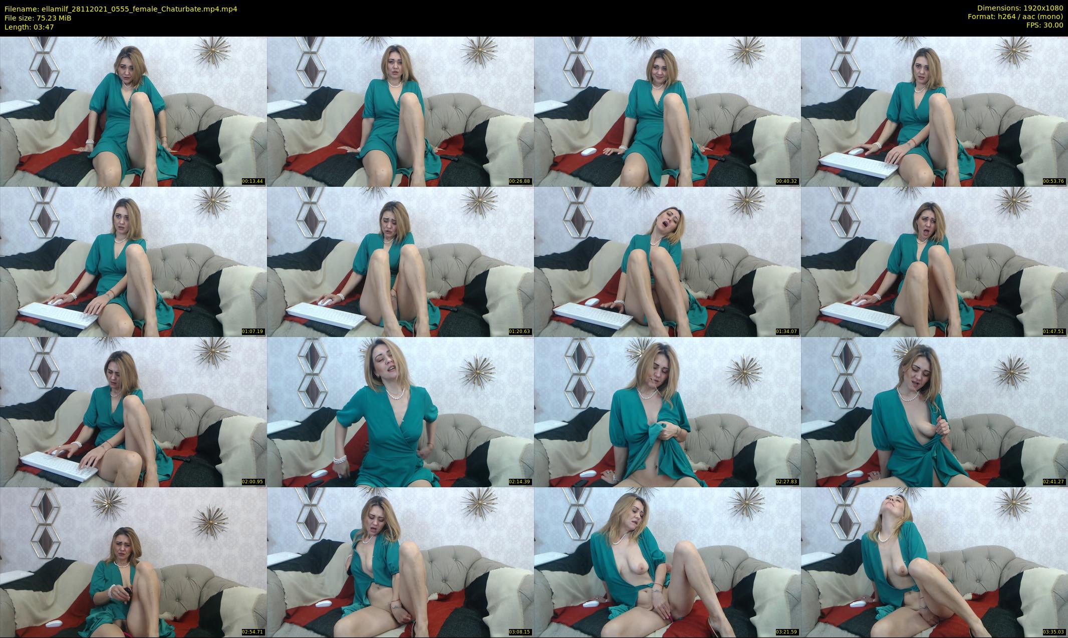 ellamilf — 4 minute Chaturbate female cam show recording, 1080p, Nov 28, 2021