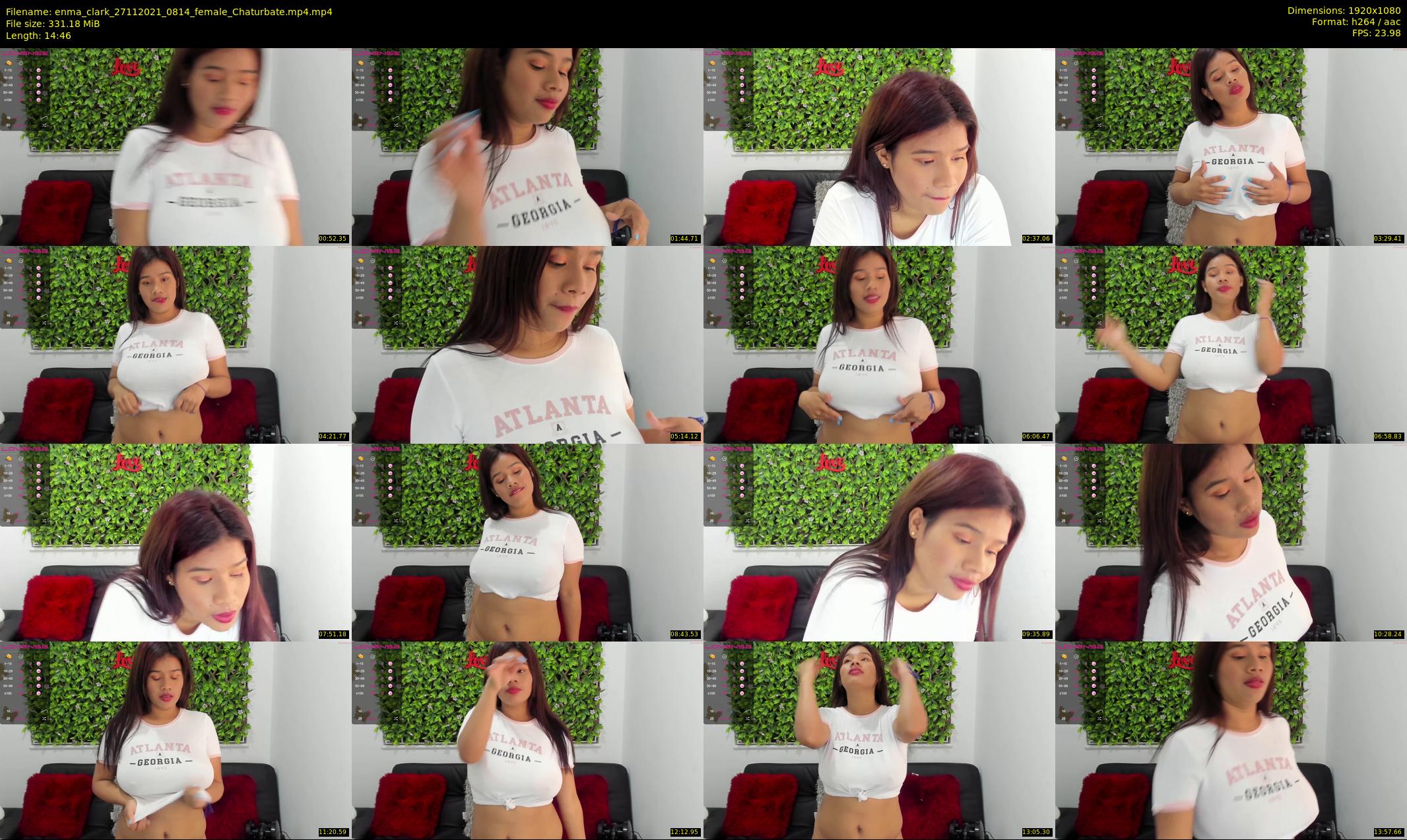 enma_clark — 15 minute Chaturbate female cam show recording, 1080p, Nov 27, 2021