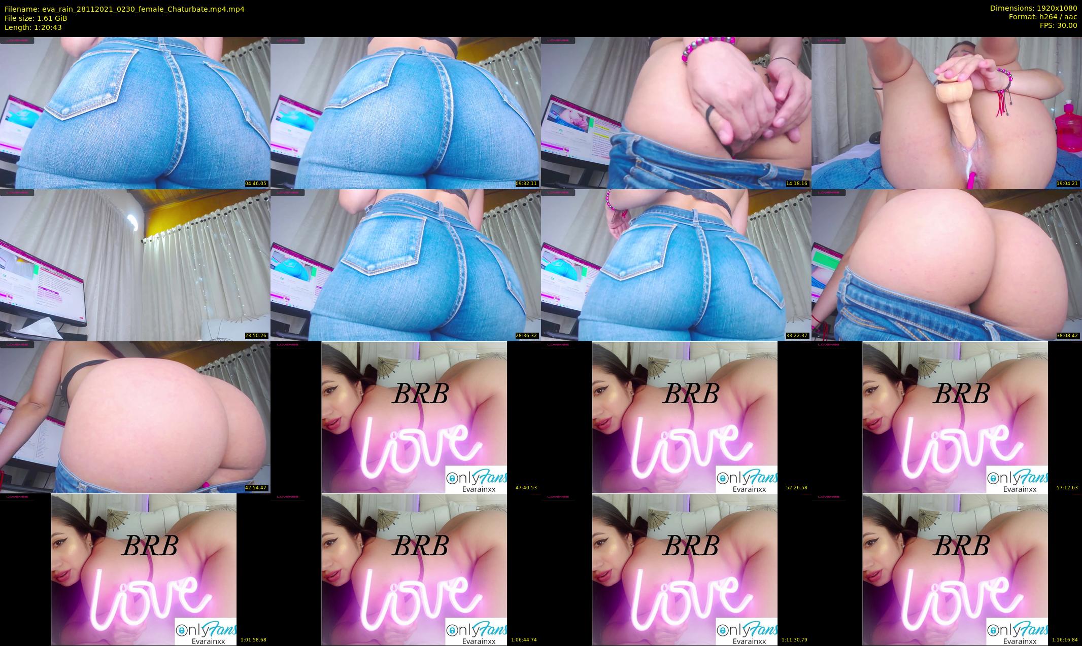 eva_rain — 81 minute Chaturbate female cam show recording, 1080p, Nov 28, 2021