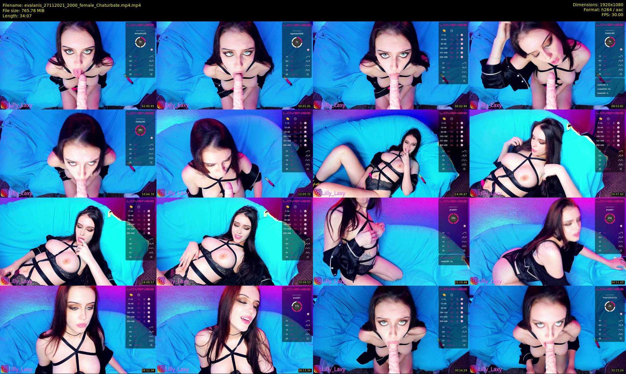 evalanis — 35 minute Chaturbate couple cam show recording, 1080p, Nov 27, 2021