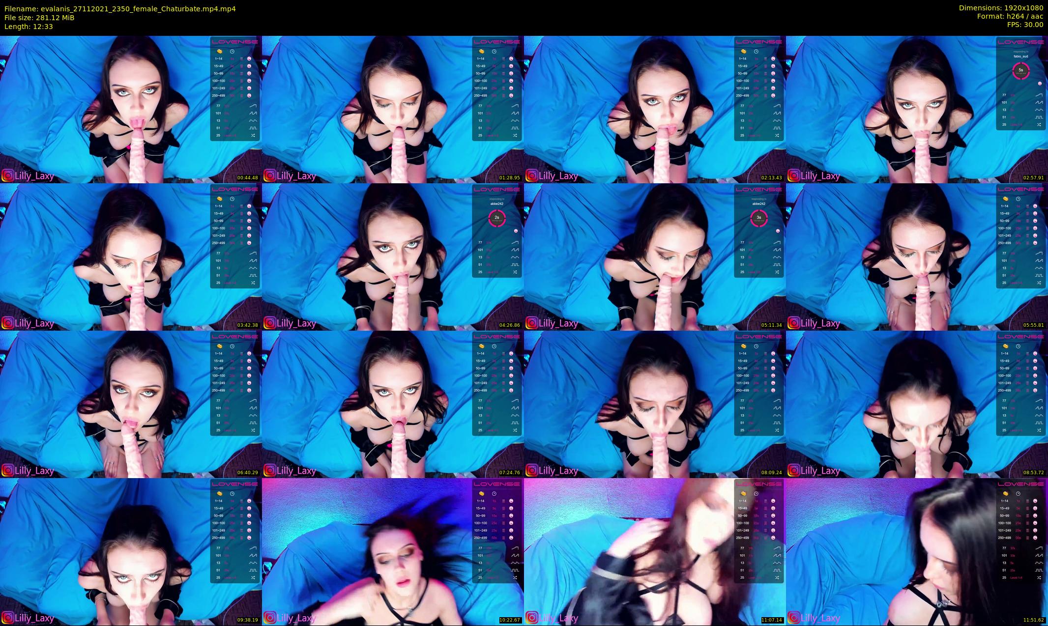evalanis — 13 minute Chaturbate couple cam show recording, 1080p, Nov 27, 2021