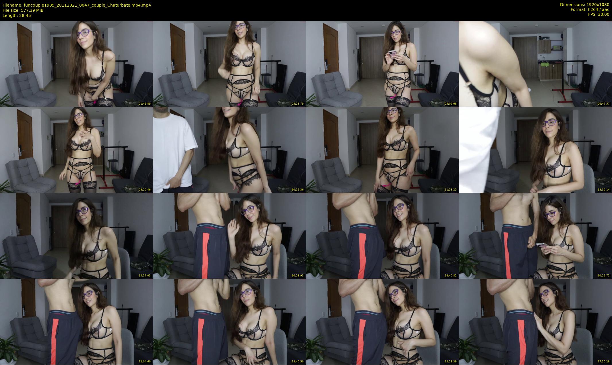 funcouple1985 — 29 minute Chaturbate couple cam show recording, 1080p, Nov 28, 2021
