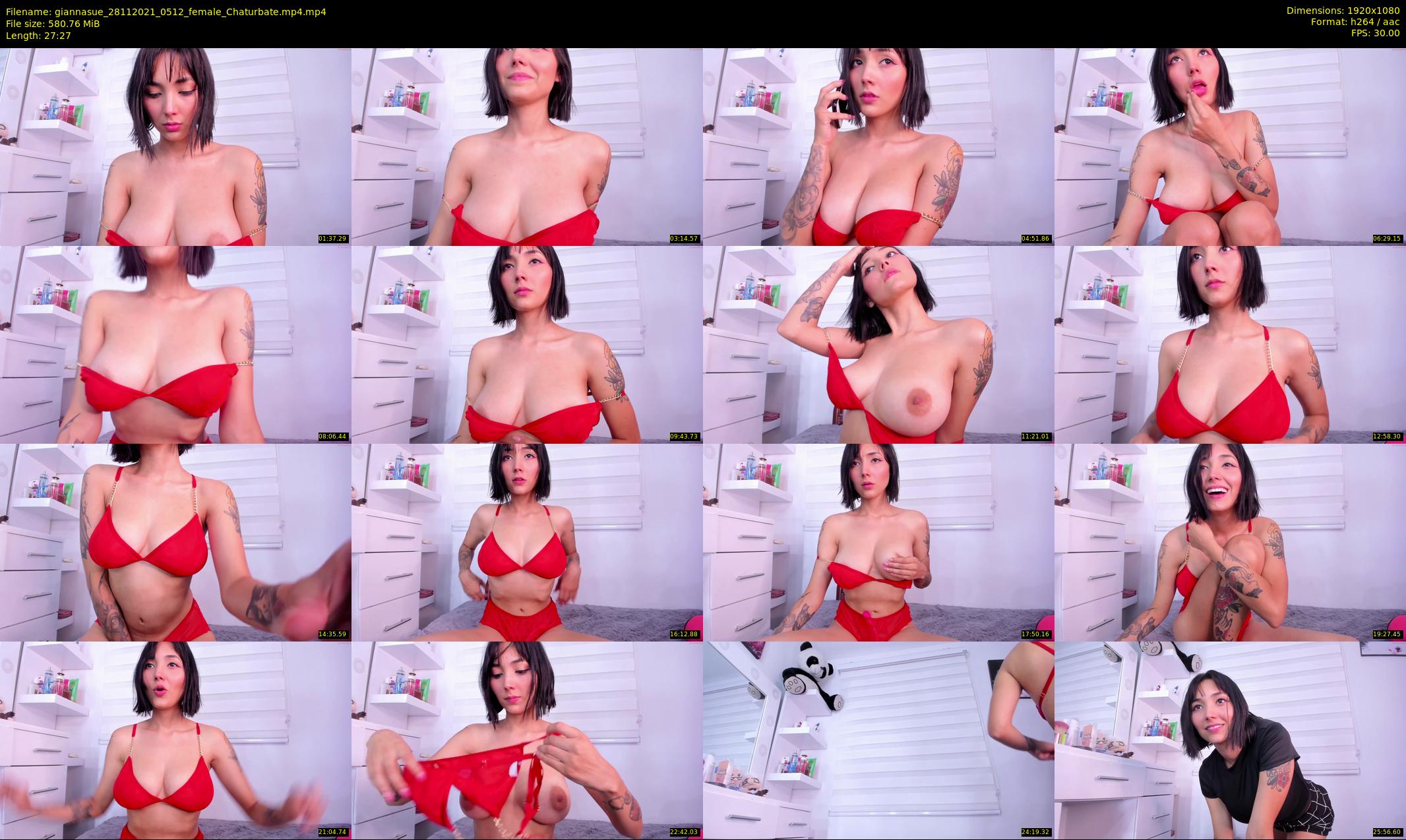 giannasue — 28 minute Chaturbate female cam show recording, 1080p, Nov 28, 2021