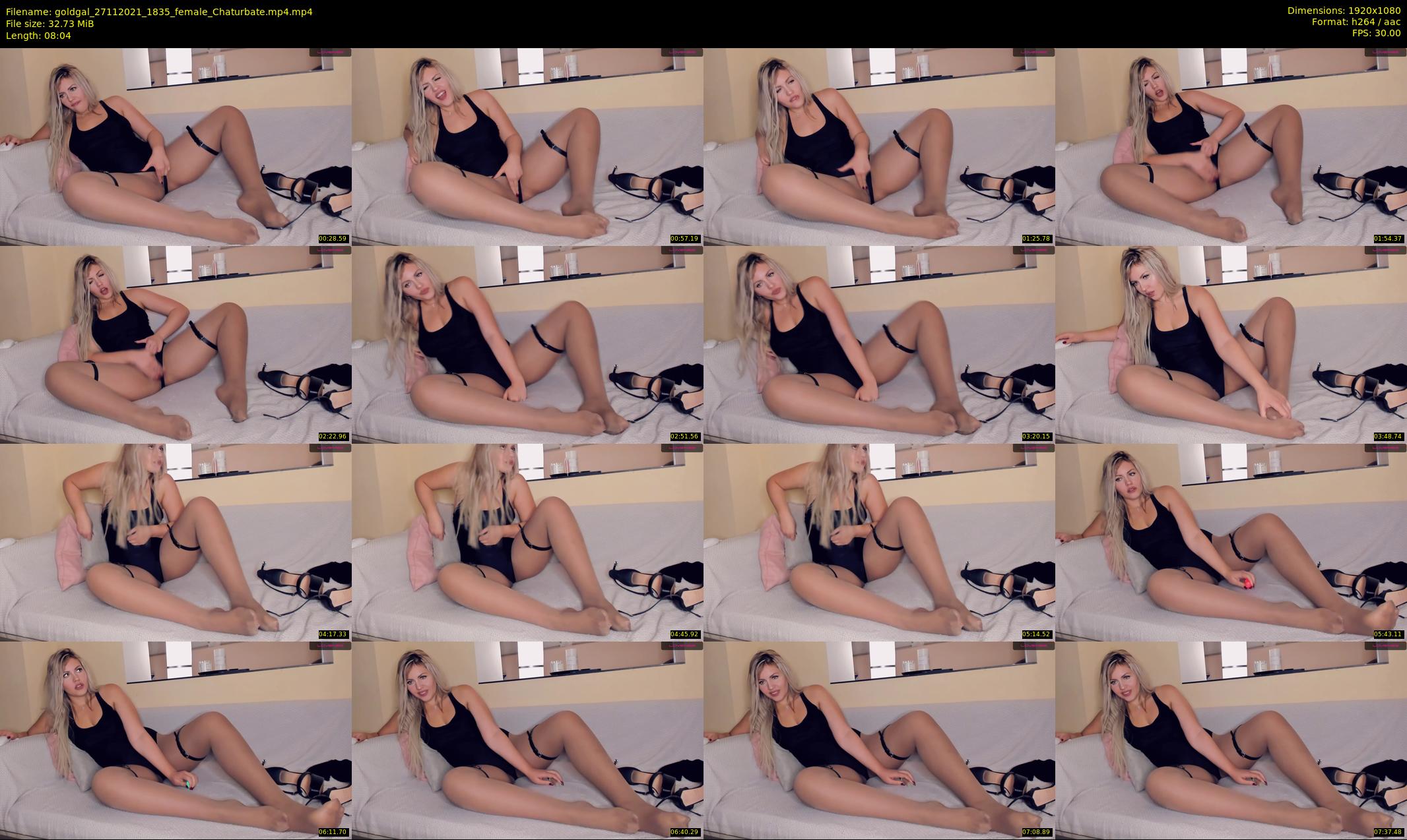 goldgal — 9 minute Chaturbate female cam show recording, 1080p, Nov 27, 2021