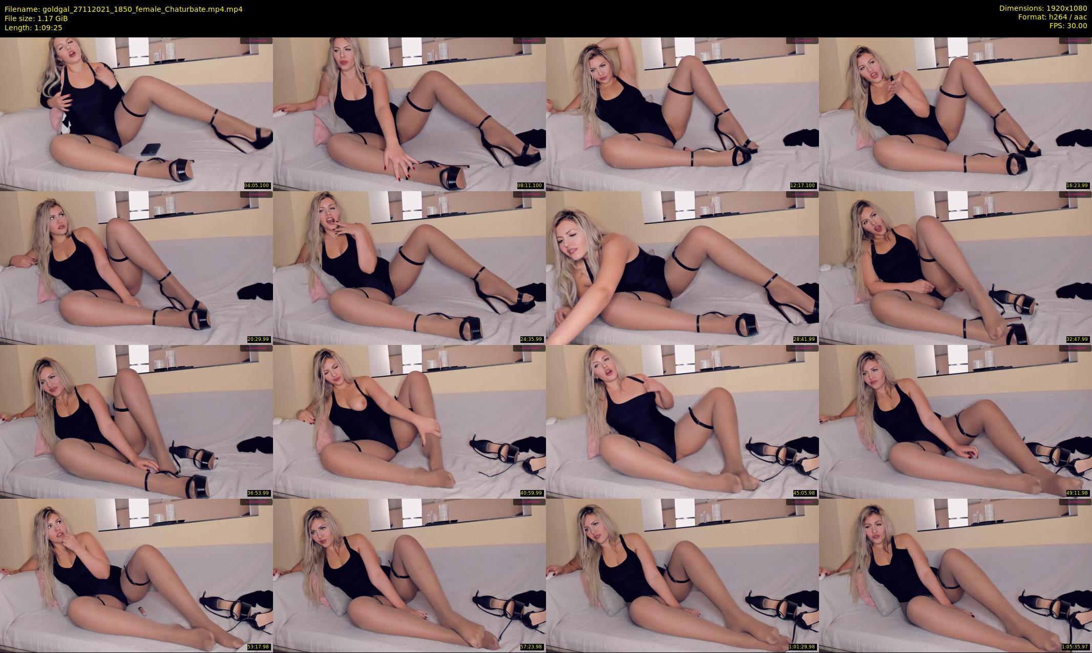 goldgal — 70 minute Chaturbate female cam show recording, 1080p, Nov 27, 2021