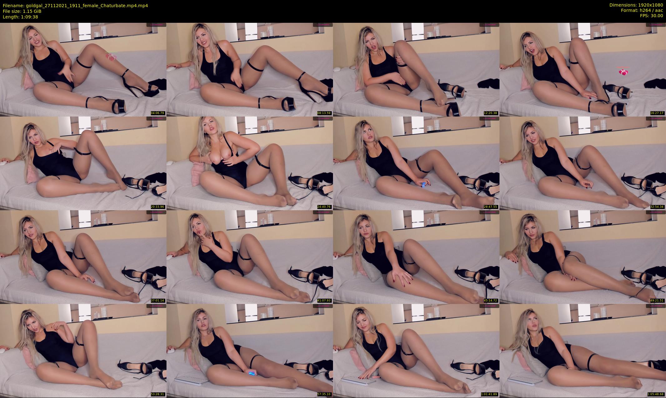 goldgal — 70 minute Chaturbate female cam show recording, 1080p, Nov 27, 2021