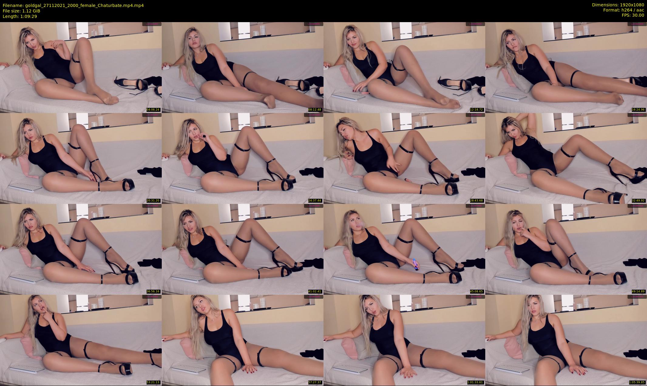 goldgal — 70 minute Chaturbate female cam show recording, 1080p, Nov 27, 2021