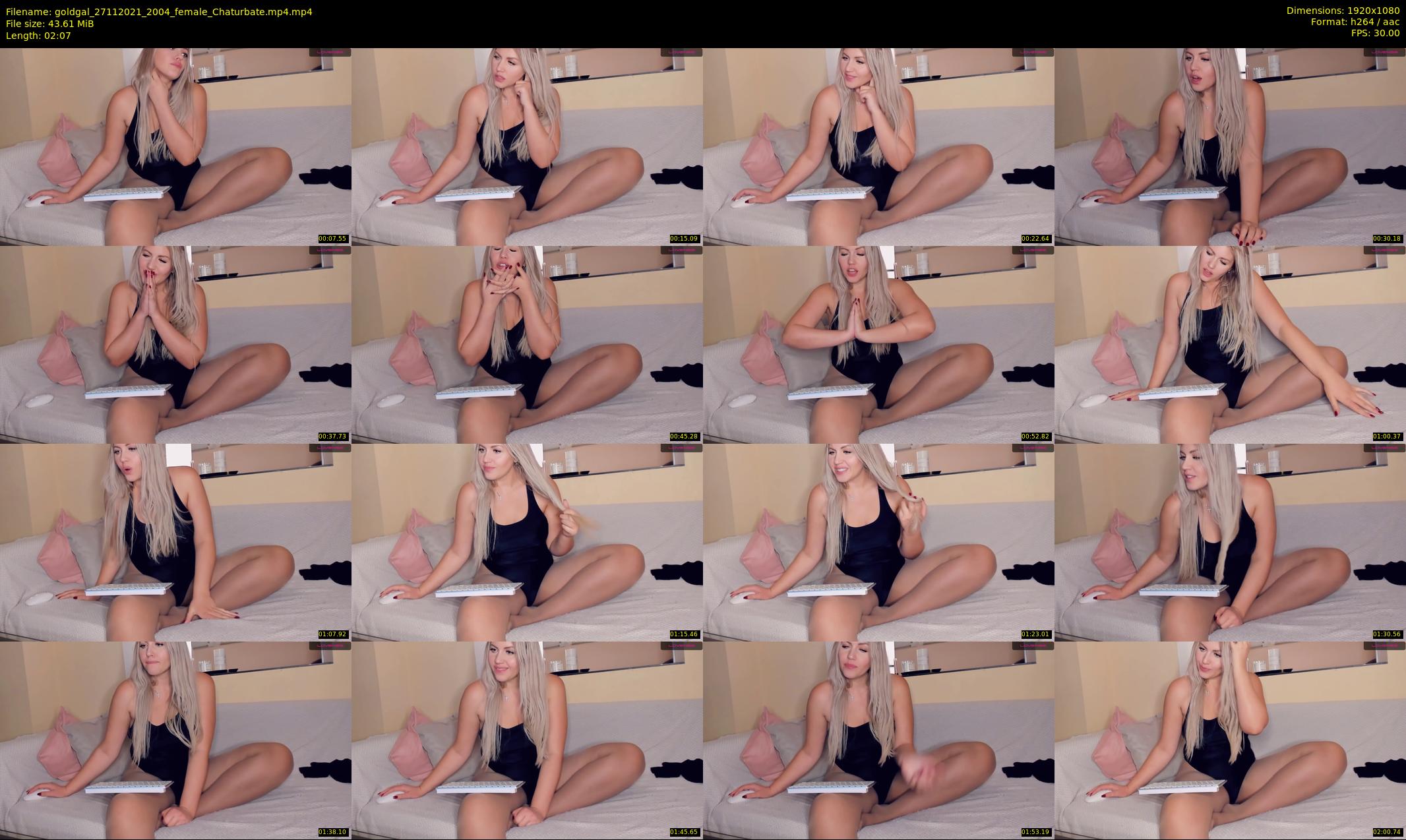 goldgal — 3 minute Chaturbate female cam show recording, 1080p, Nov 27, 2021