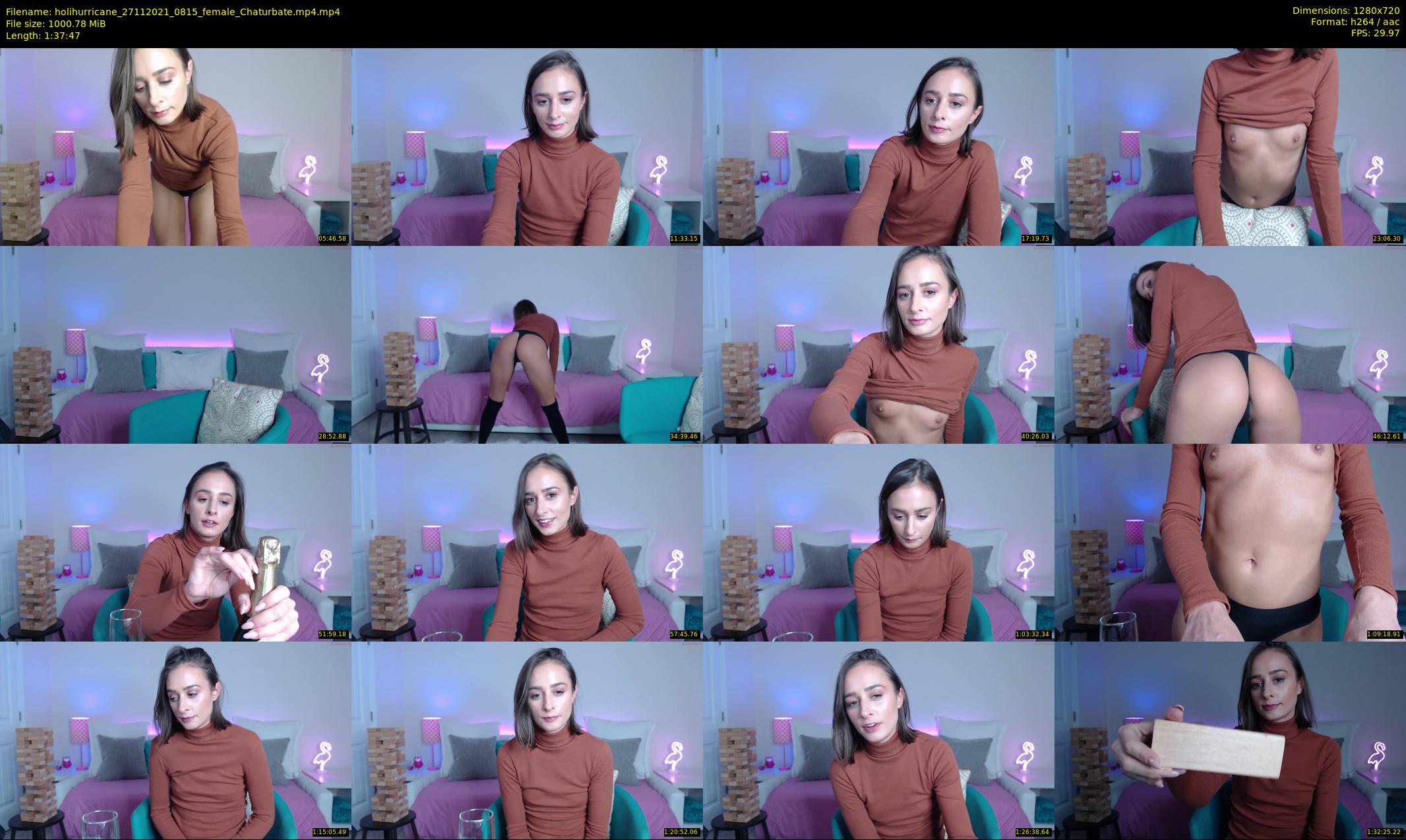 holihurricane — 98 minute Chaturbate female cam show recording, 720p, Nov 27, 2021