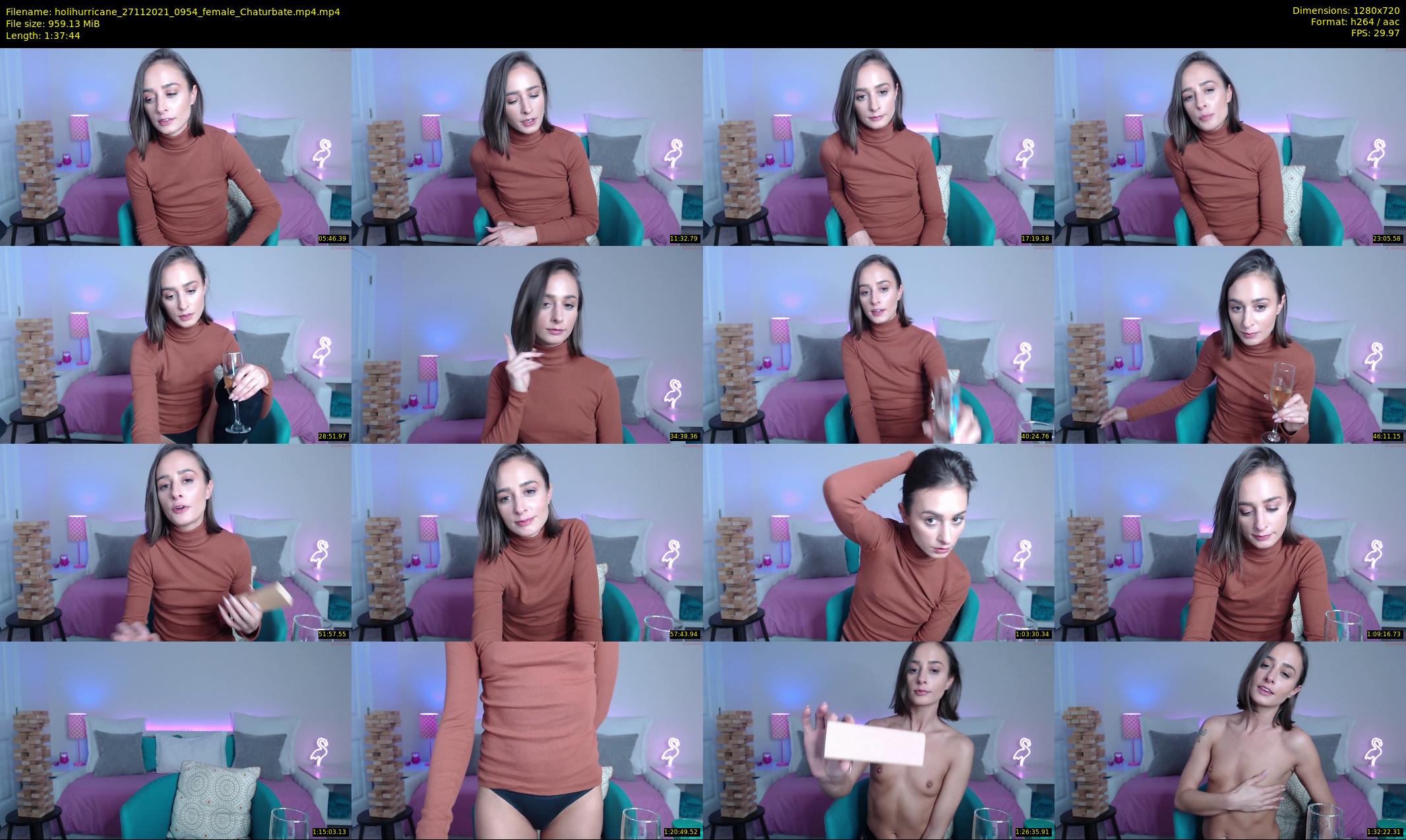 holihurricane — 98 minute Chaturbate female cam show recording, 720p, Nov 27, 2021