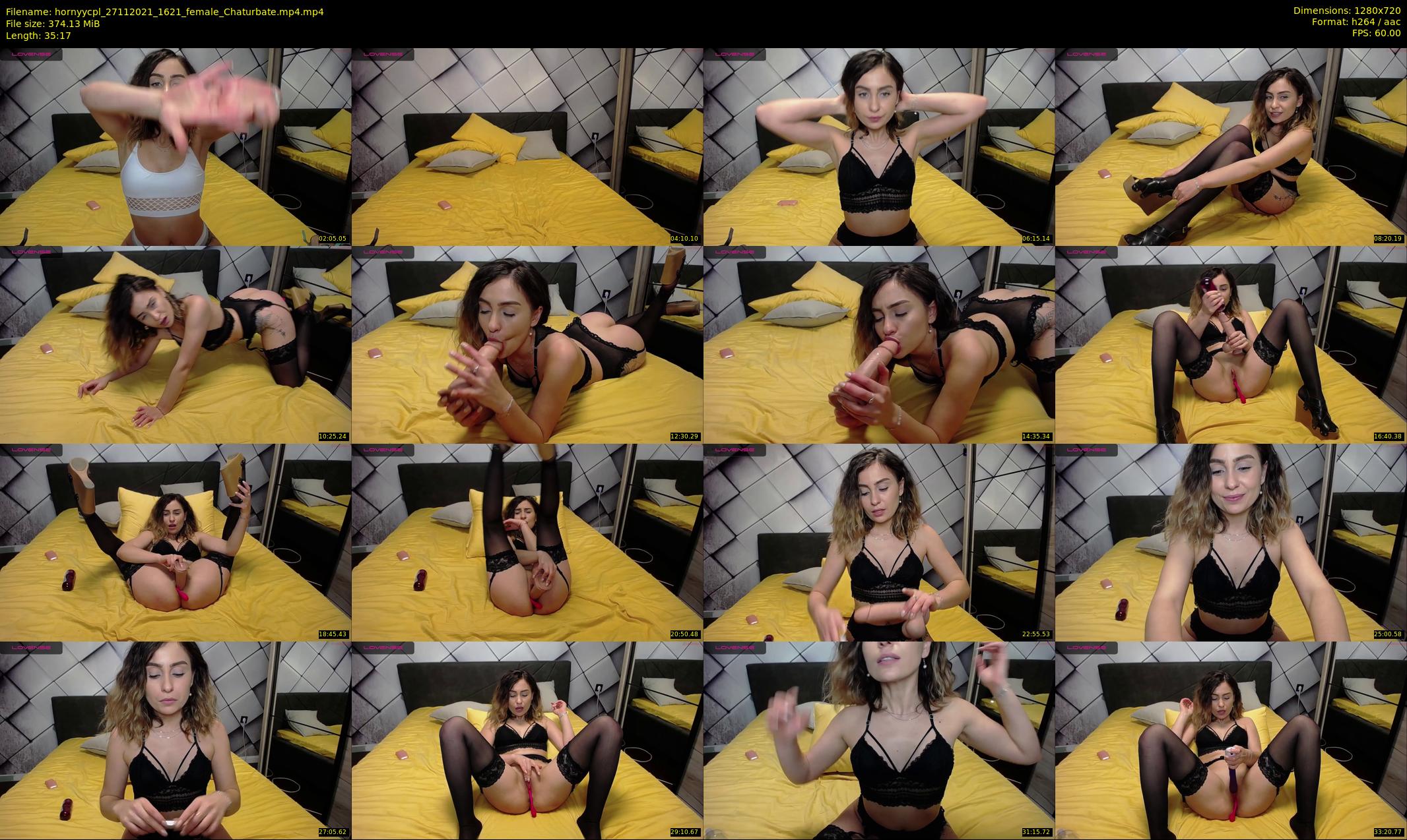 hornyycpl — 36 minute Chaturbate couple cam show recording, 720p, Nov 27, 2021