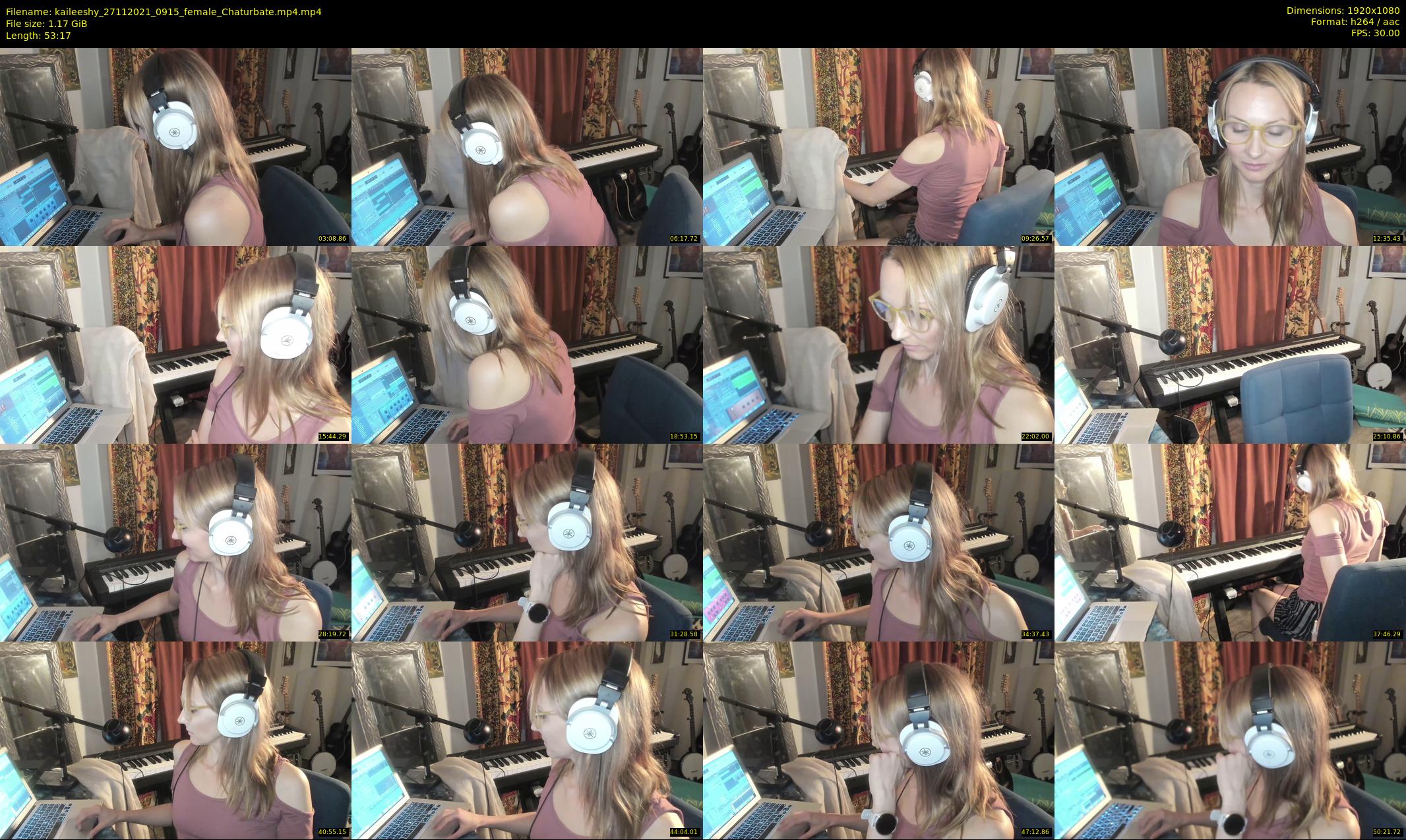 kaileeshy — 54 minute Chaturbate female cam show recording, 1080p, Nov 27, 2021