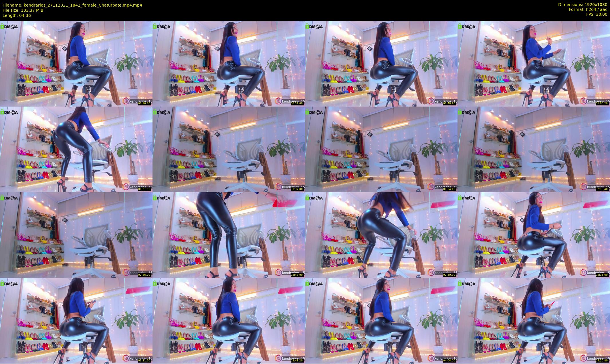 kendrarios — 5 minute Chaturbate female cam show recording, 1080p, Nov 27, 2021