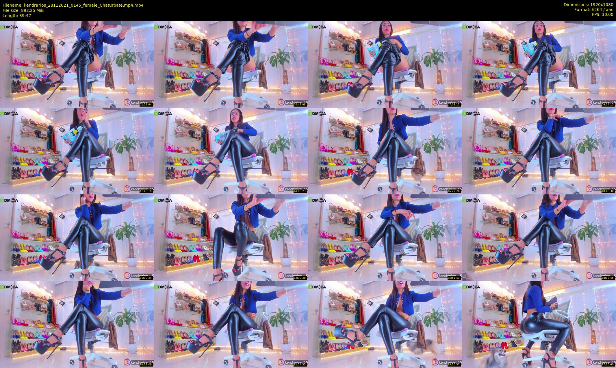 kendrarios — 40 minute Chaturbate female cam show recording, 1080p, Nov 28, 2021