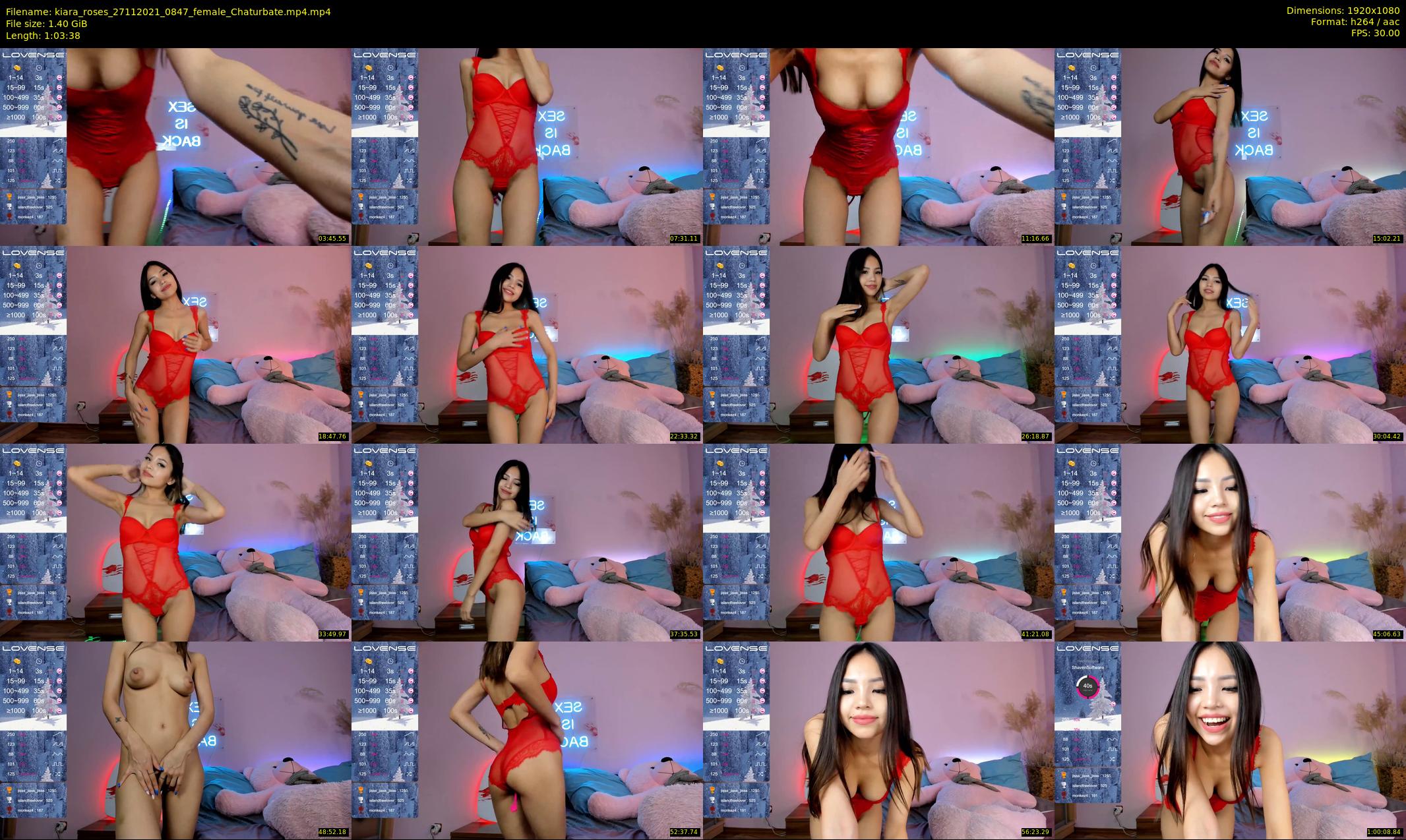 kiara_roses — 64 minute Chaturbate female cam show recording, 1080p, Nov 27, 2021