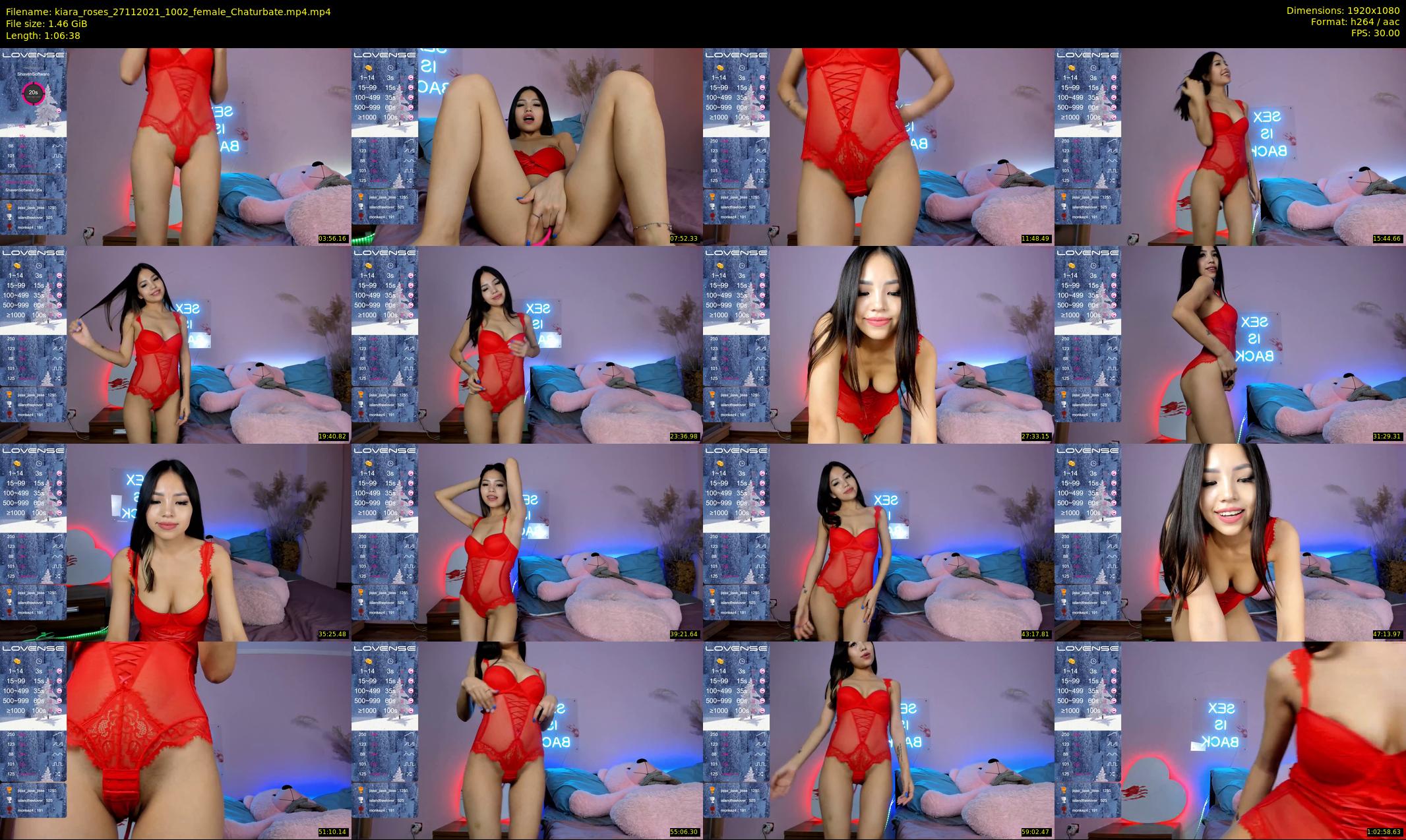 kiara_roses — 67 minute Chaturbate female cam show recording, 1080p, Nov 27, 2021