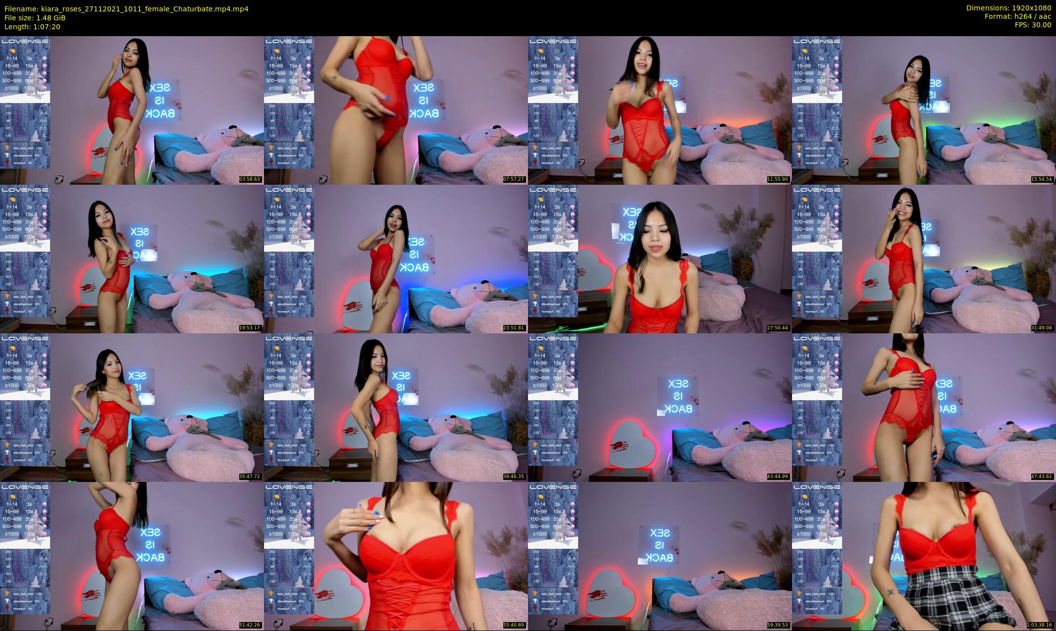 kiara_roses — 68 minute Chaturbate female cam show recording, 1080p, Nov 27, 2021
