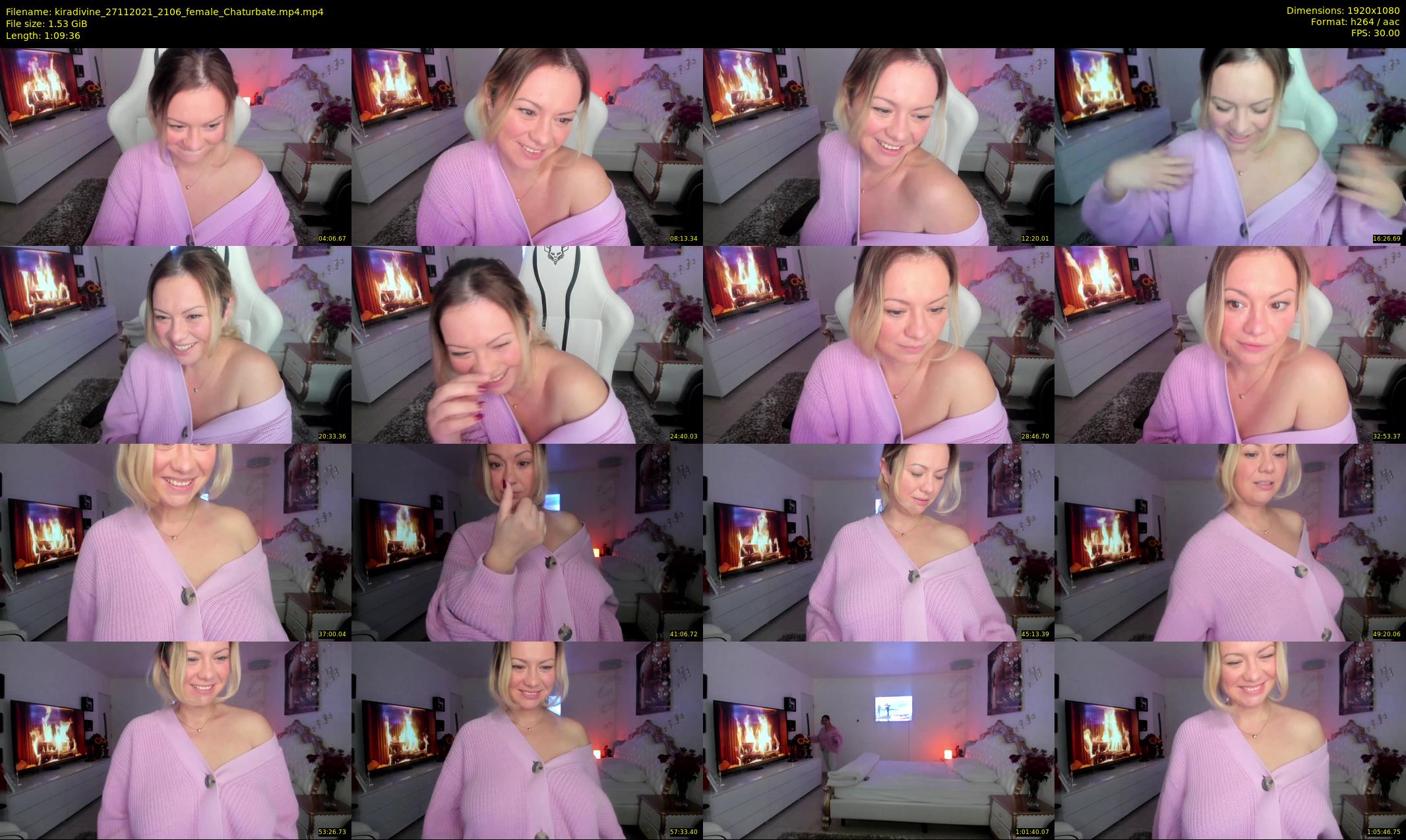 kiradivine — 70 minute Chaturbate female cam show recording, 1080p, Nov 27, 2021
