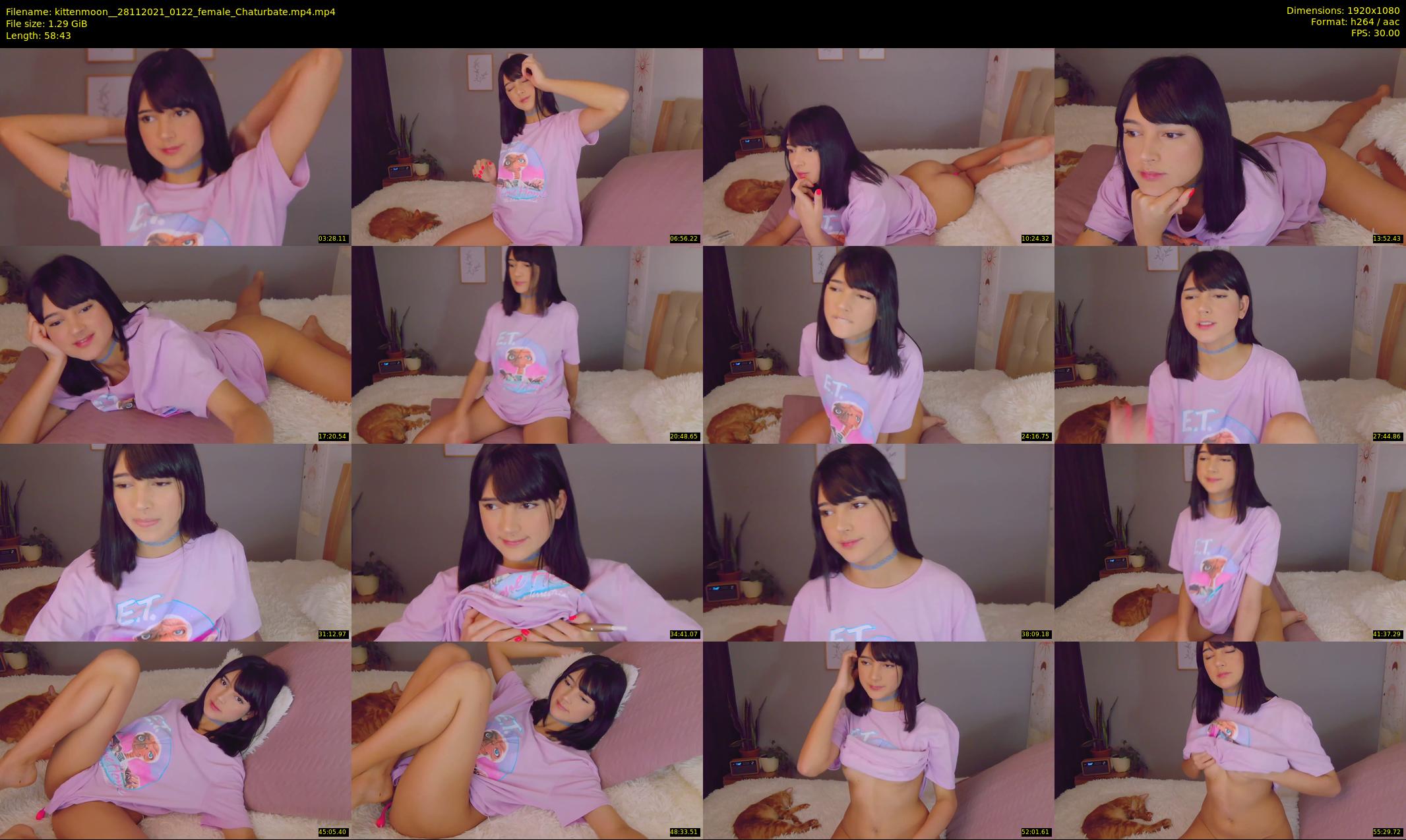 kittenmoon_ — 59 minute Chaturbate female cam show recording, 1080p, Nov 28, 2021