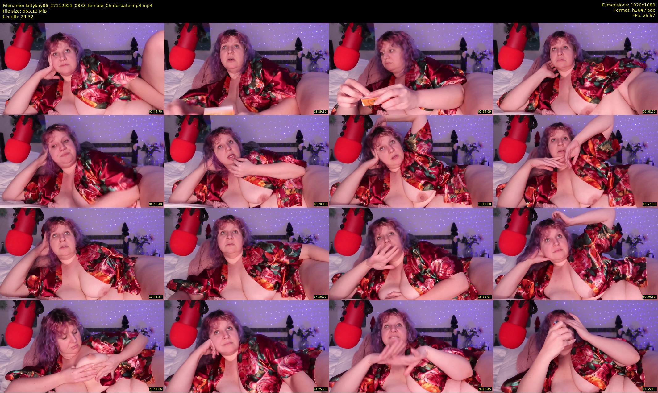 kittykay86 — 30 minute Chaturbate female cam show recording, 1080p, Nov 27, 2021