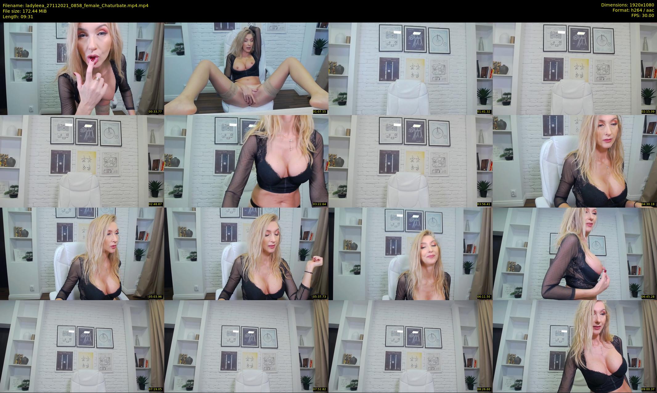 ladyleea — 10 minute Chaturbate female cam show recording, 1080p, Nov 27, 2021