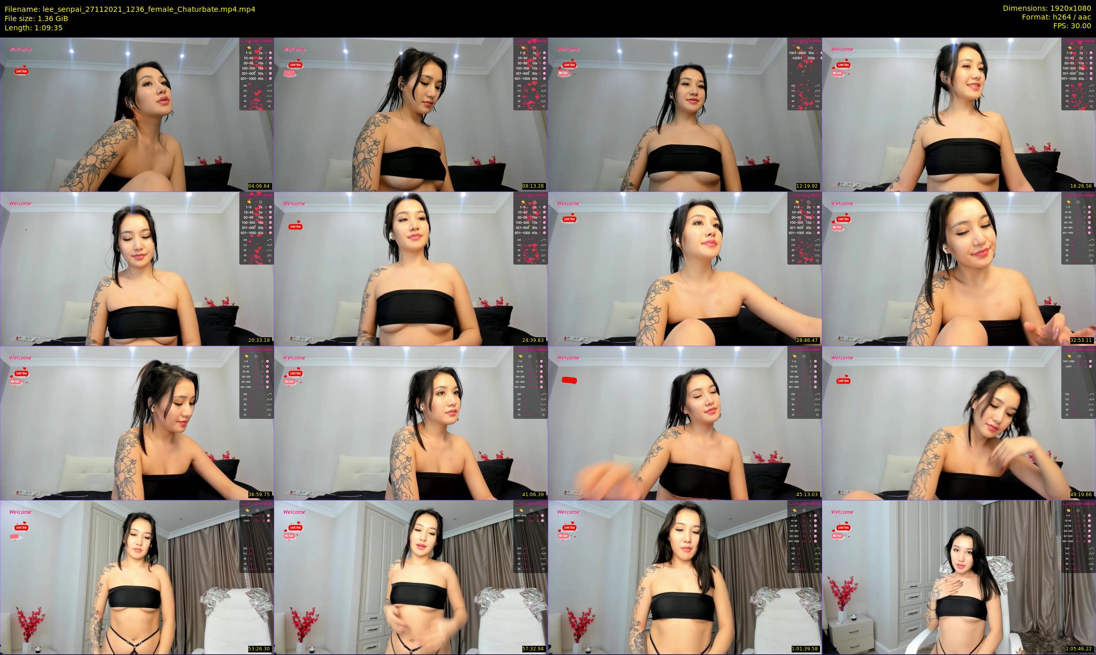 lee_senpai — 70 minute Chaturbate female cam show recording, 1080p, Nov 27, 2021