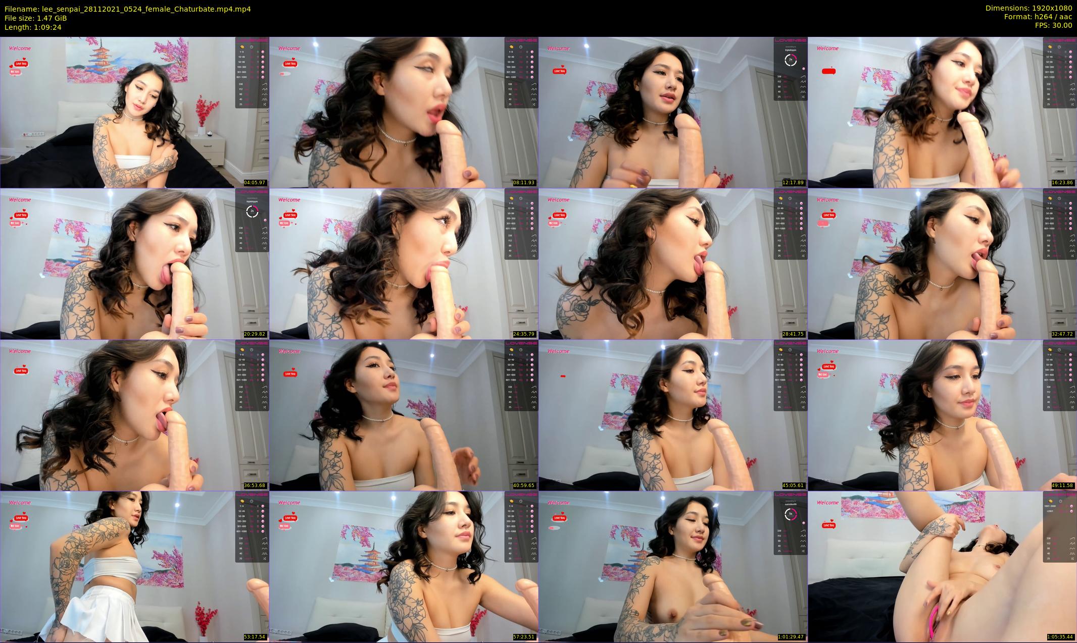 lee_senpai — 70 minute Chaturbate female cam show recording, 1080p, Nov 28, 2021