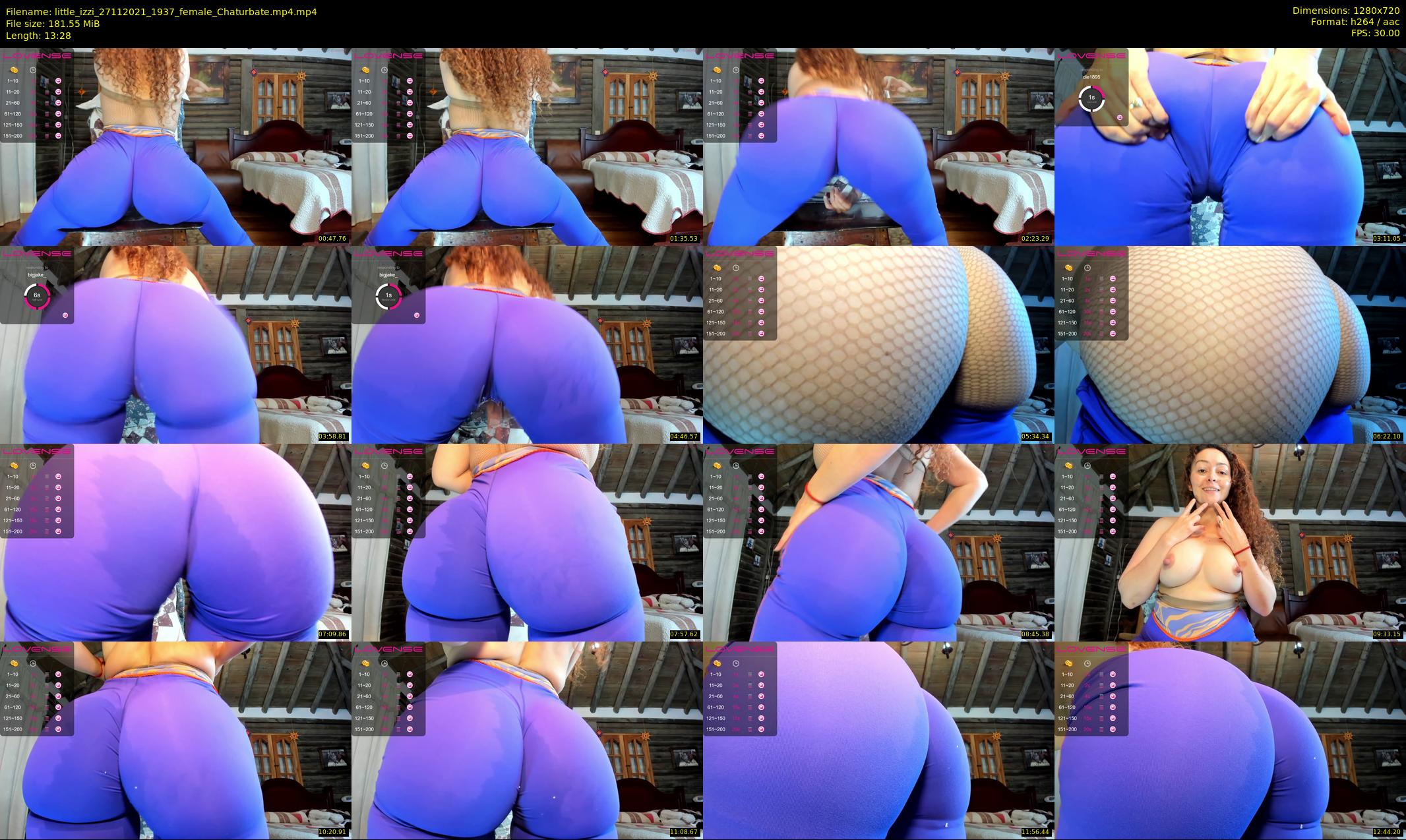 little_izzi — 14 minute Chaturbate female cam show recording, 720p, Nov 27, 2021