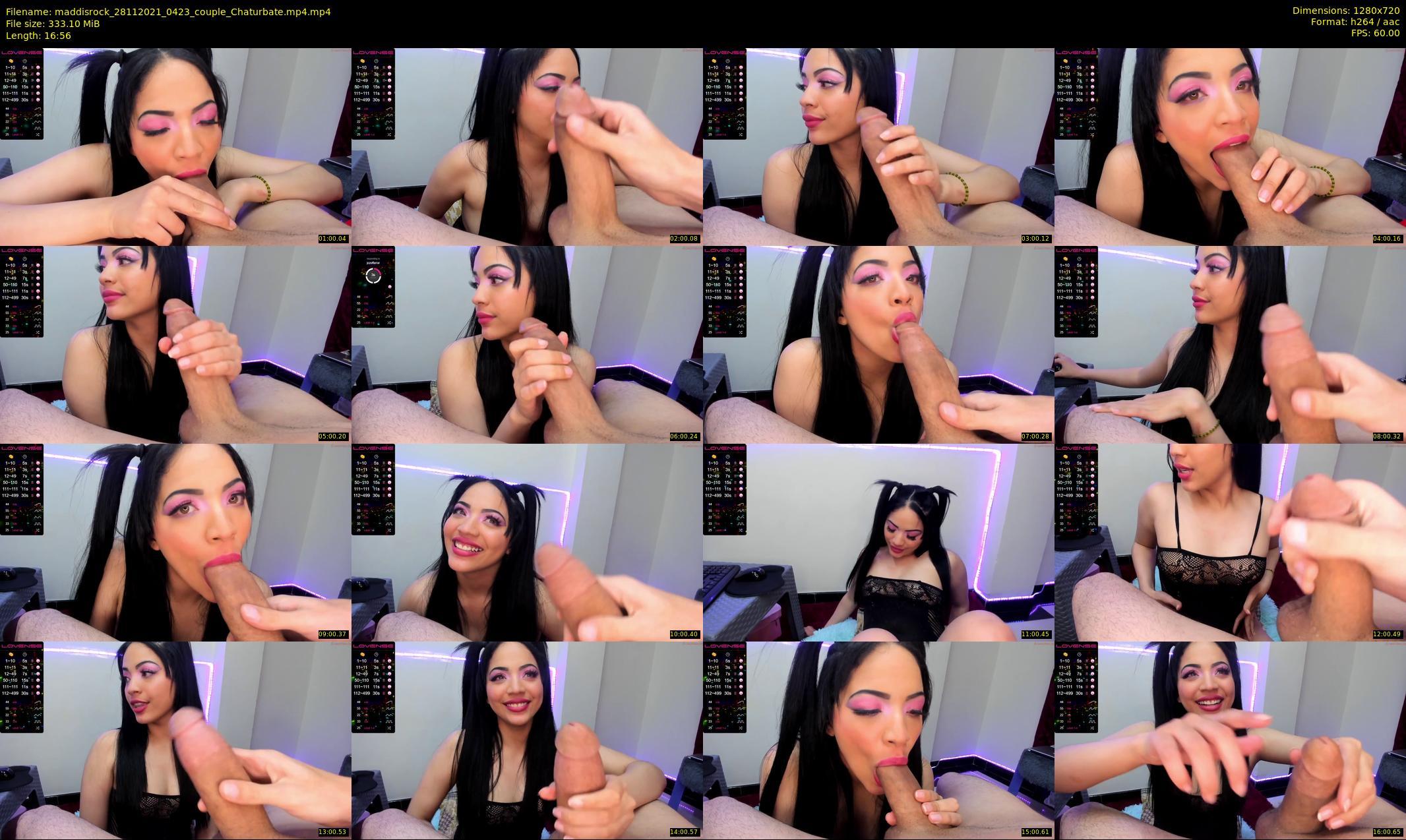 maddisrock — 17 minute Chaturbate couple cam show recording, 720p, Nov 28, 2021
