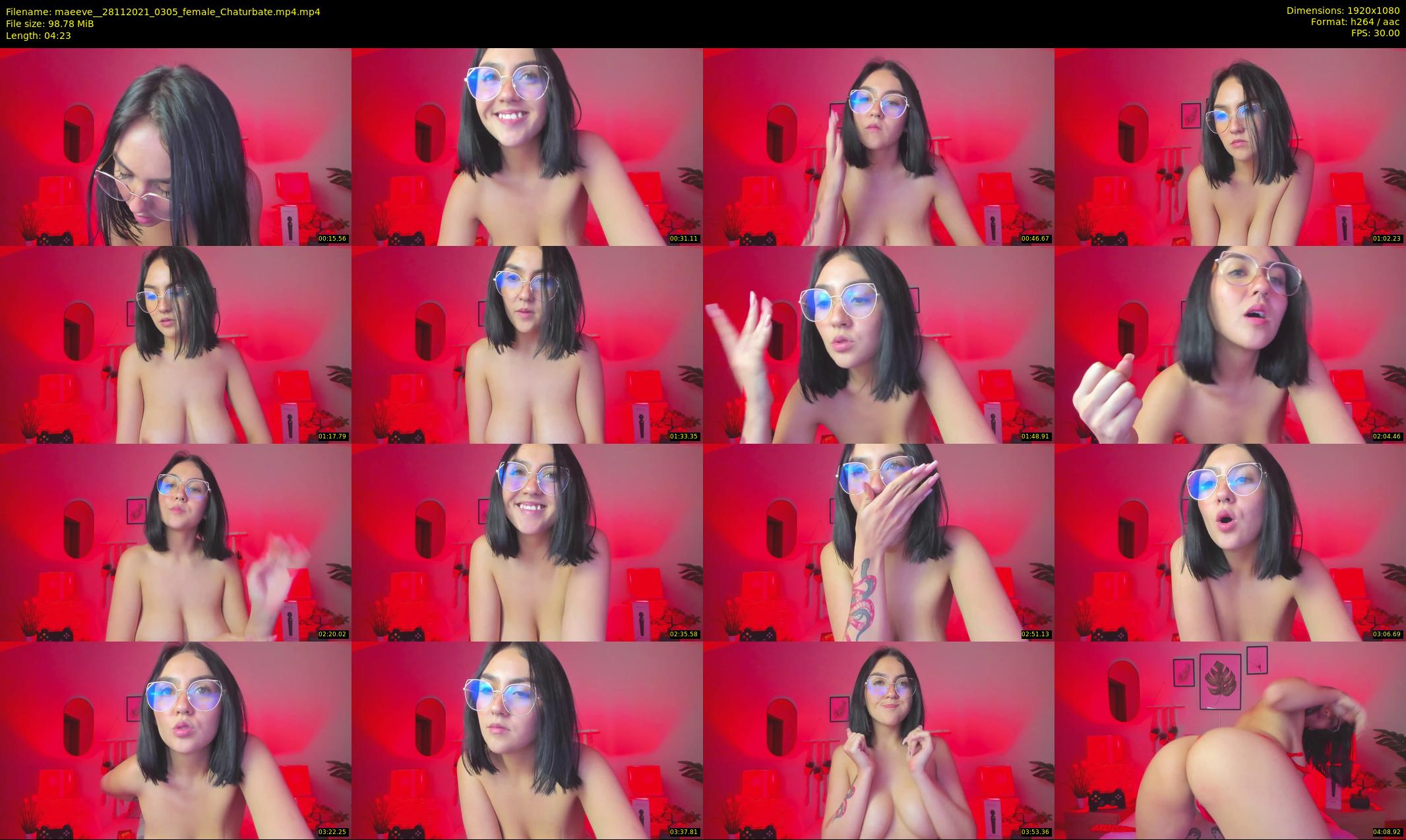 maeeve_ — 5 minute Chaturbate female cam show recording, 1080p, Nov 28, 2021