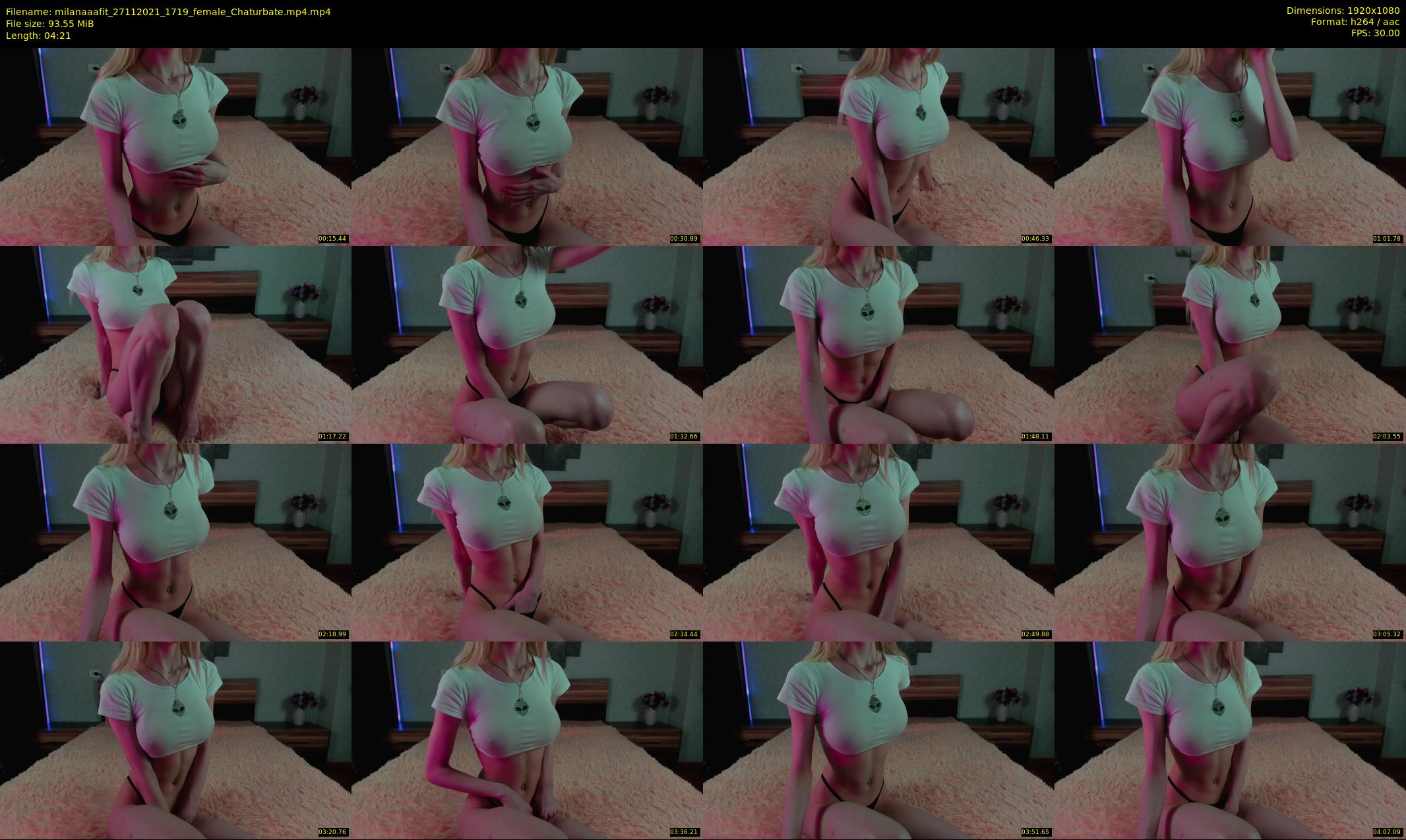 milanaaafit — 5 minute Chaturbate couple cam show recording, 1080p, Nov 27, 2021