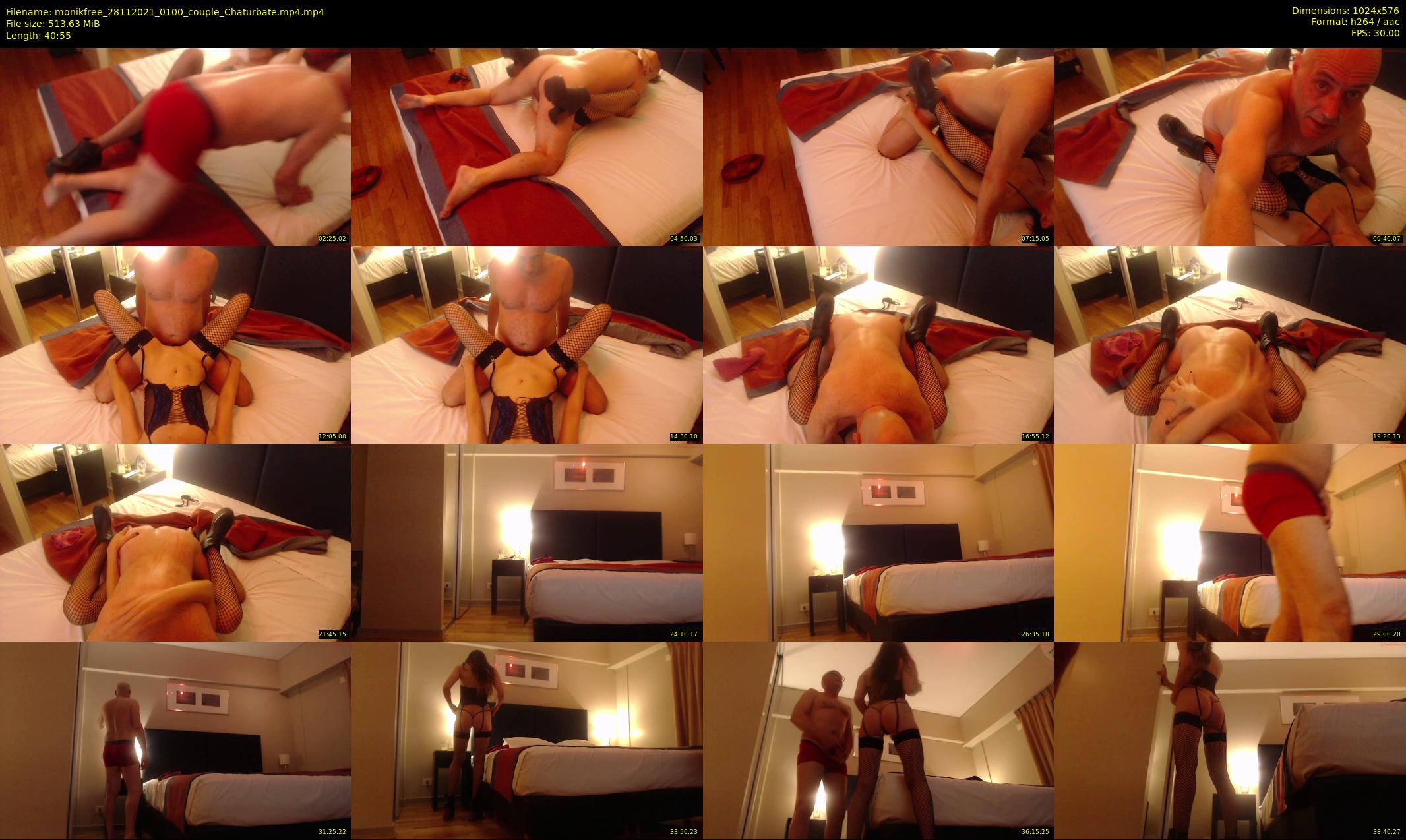 monikfree — 41 minute Chaturbate couple cam show recording, 480p, Nov 28, 2021