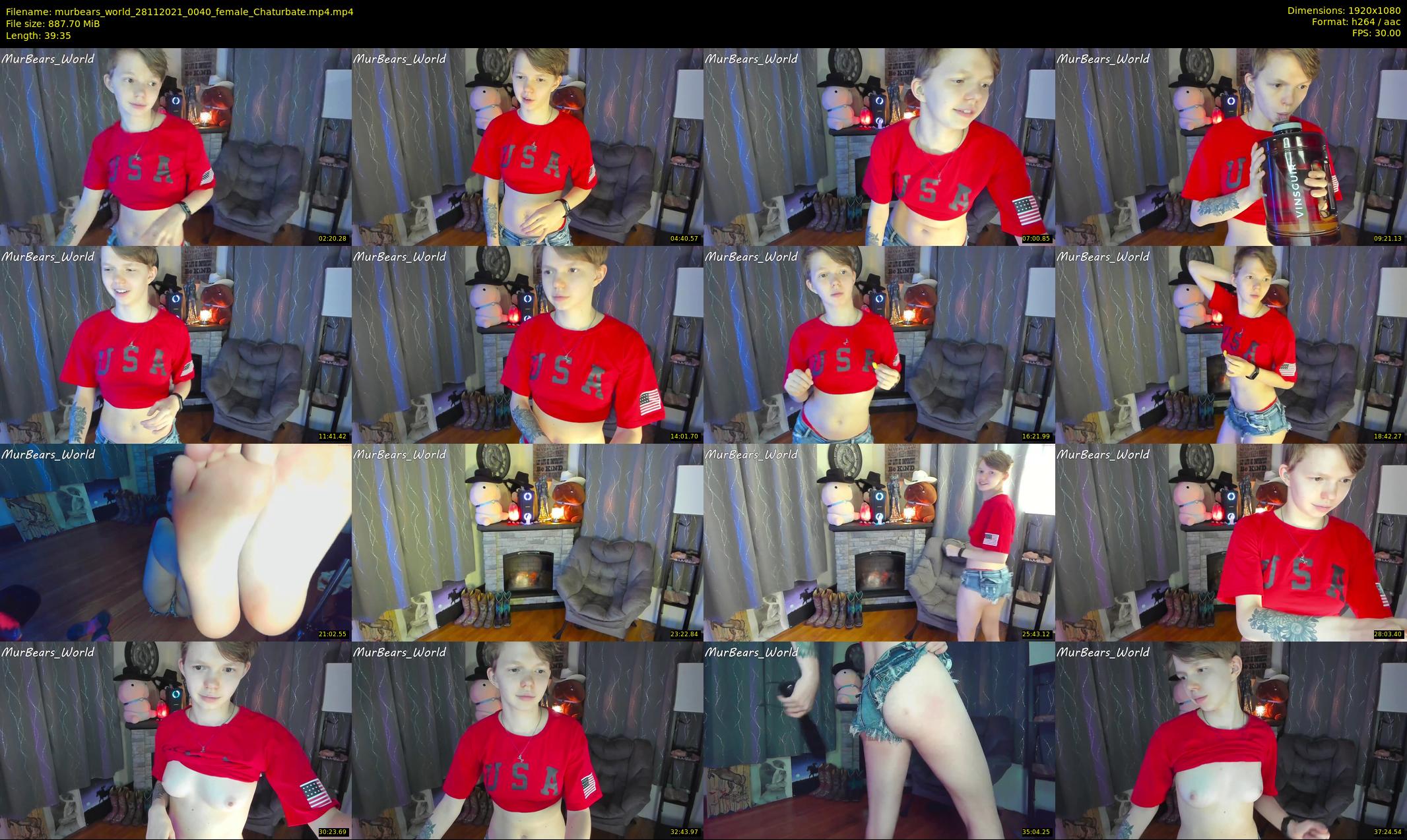 murbears_world — 40 minute Chaturbate female cam show recording, 1080p, Nov 28, 2021