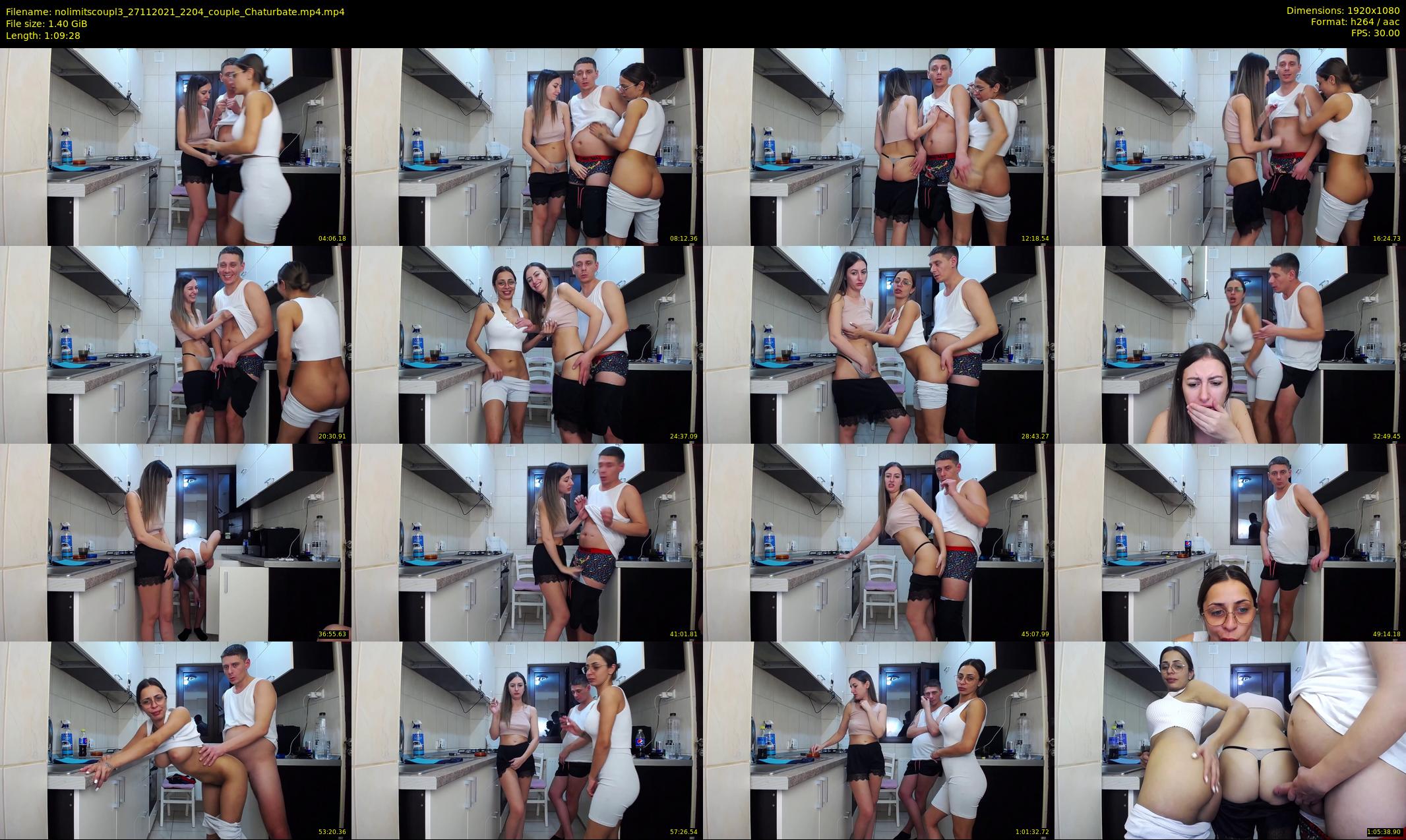 nolimitscoupl3 — 70 minute Chaturbate couple cam show recording, 1080p, Nov 27, 2021