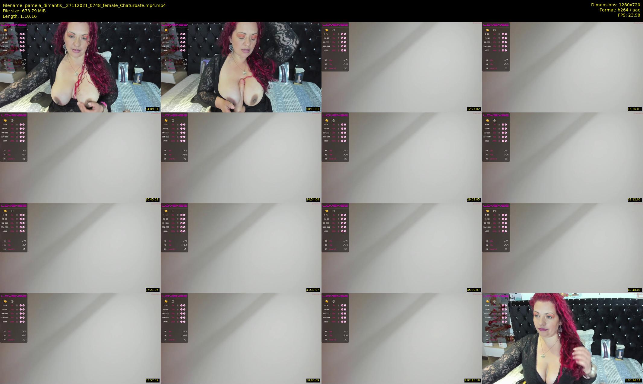 pamela_dimantis_ — 71 minute Chaturbate female cam show recording, 720p, Nov 27, 2021