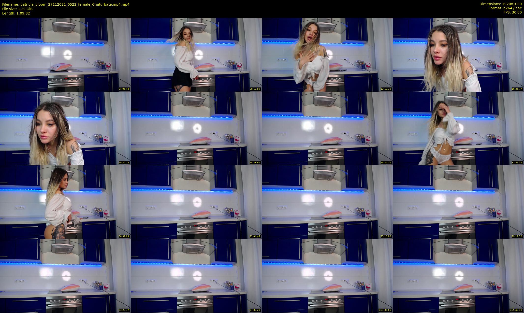 patricia_bloom — 70 minute Chaturbate female cam show recording, 1080p, Nov 27, 2021