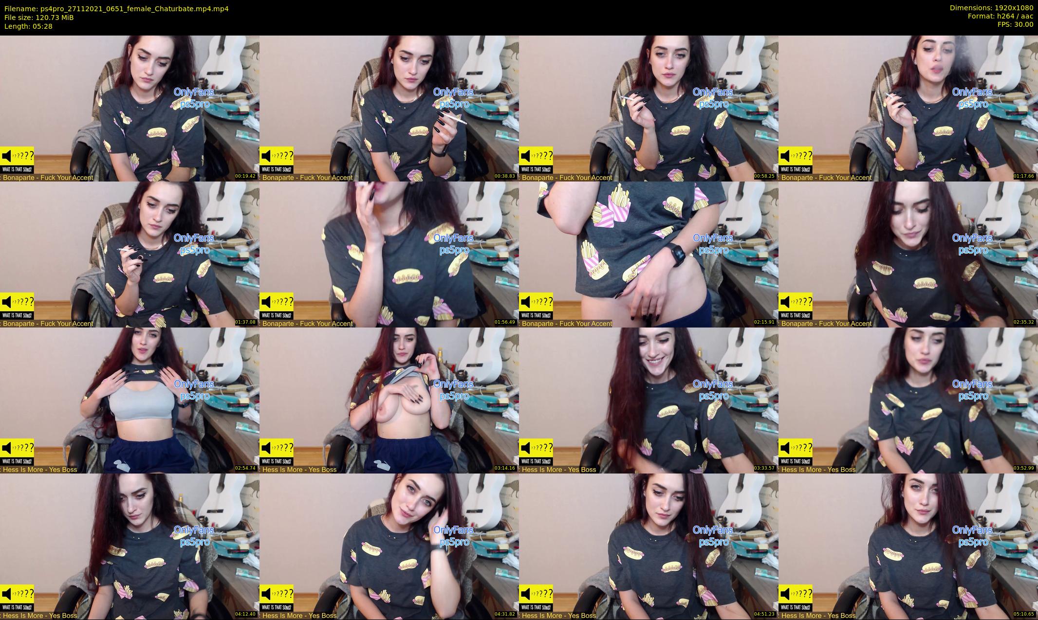 ps4pro — 6 minute Chaturbate female cam show recording, 1080p, Nov 27, 2021