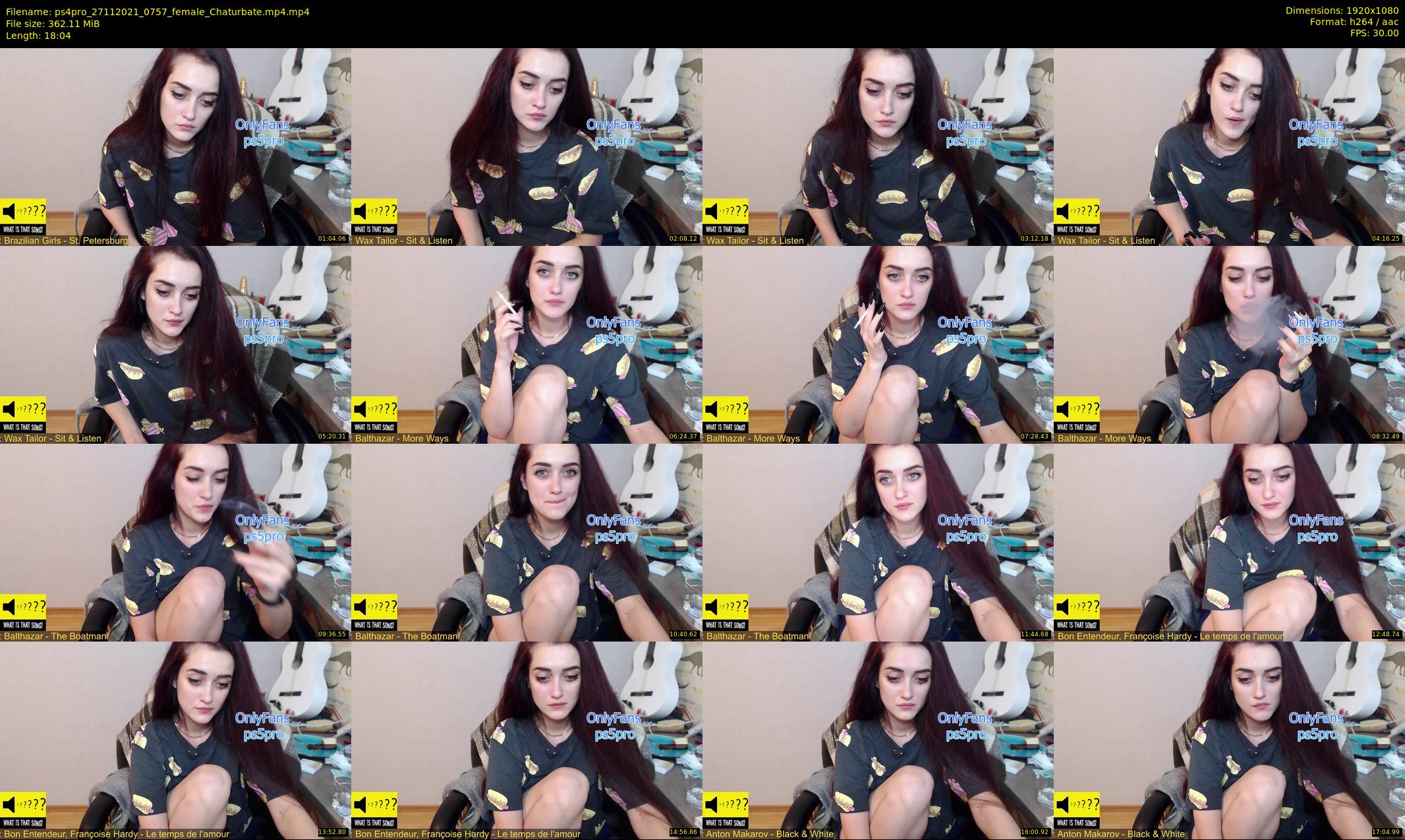 ps4pro — 19 minute Chaturbate female cam show recording, 1080p, Nov 27, 2021