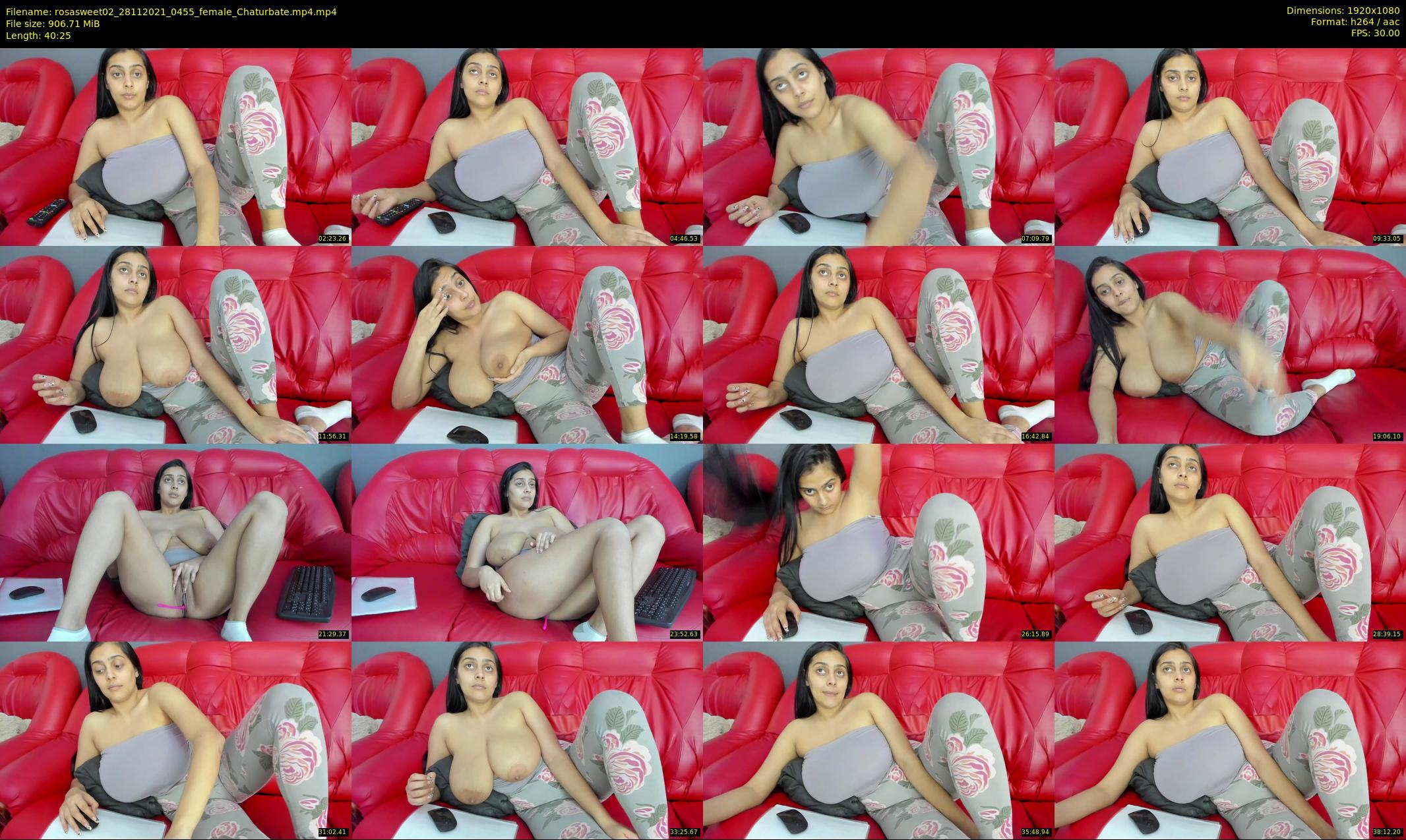 rosasweet02 — 41 minute Chaturbate female cam show recording, 1080p, Nov 28, 2021